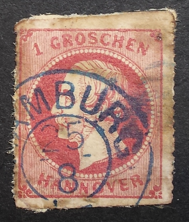 Senoji Vokietija, Hanoveris, MiNr 23 Used (O)