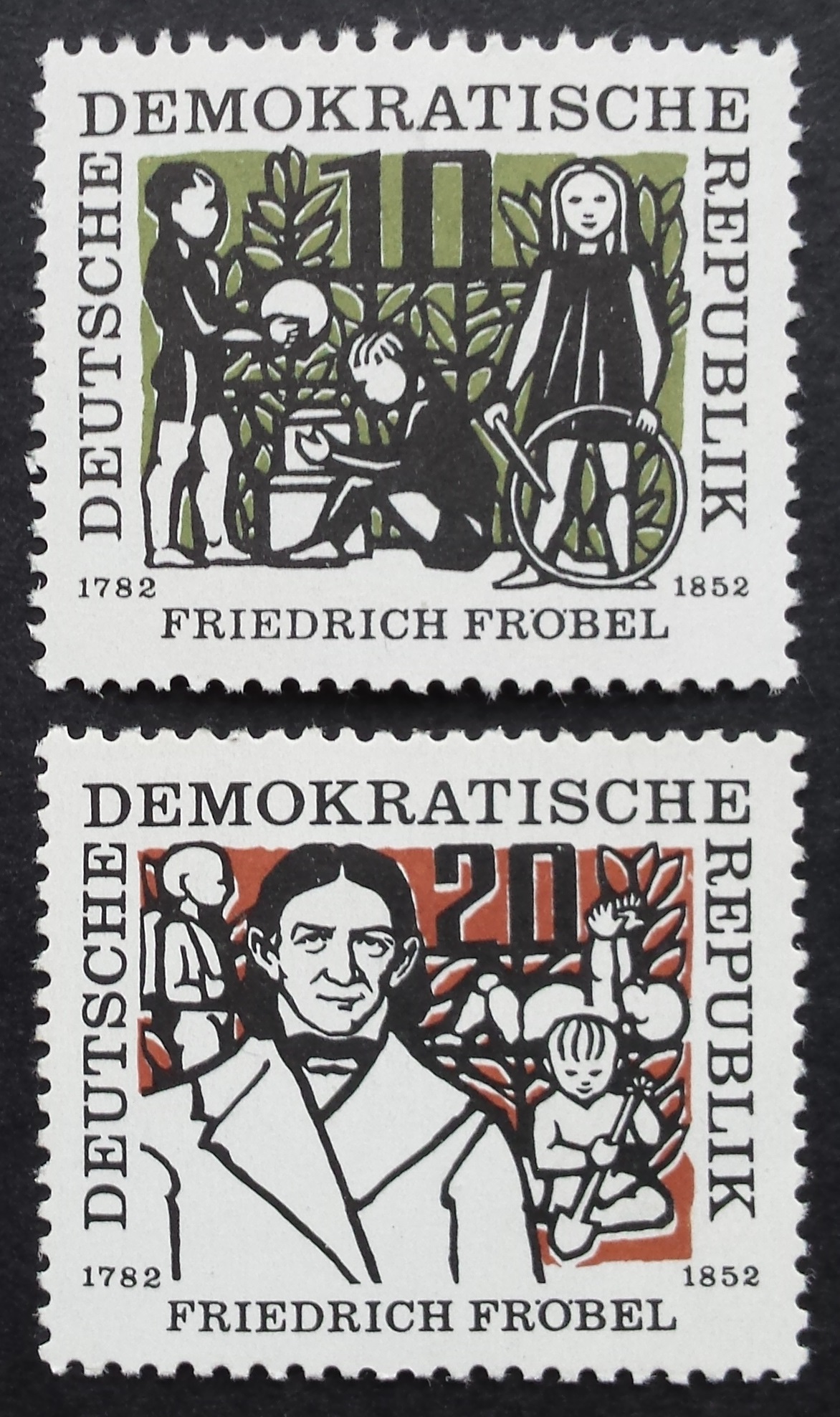 Vokietijos Demokratinė Respublika (VDR), pilna serija MiNr 564-565 MNH**