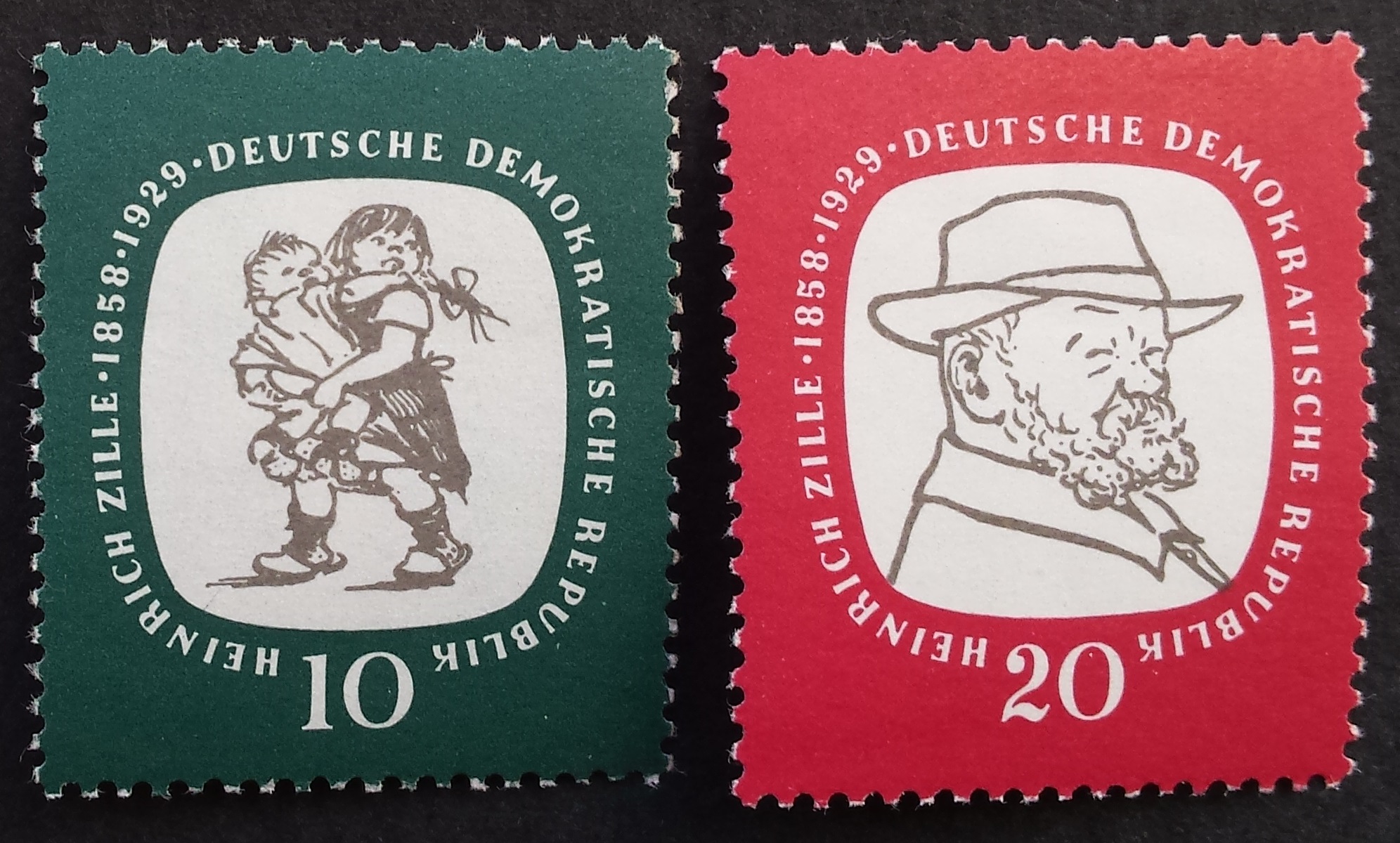 Vokietijos Demokratinė Respublika (VDR), pilna serija, MiNr 624-625 MNH**