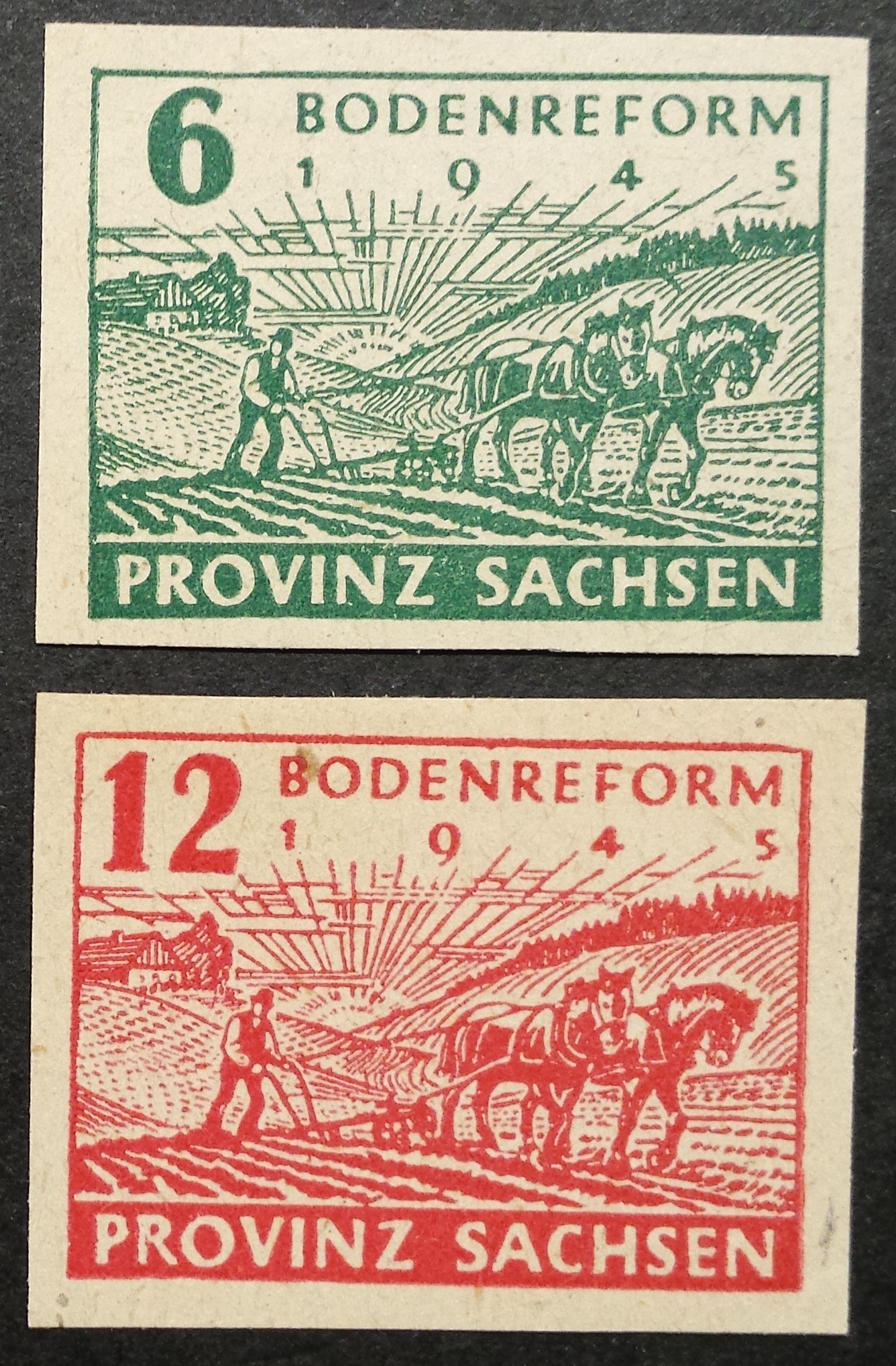 Pokario Vokietija, Sovietų zona, pilna serija, MiNr 85-86 MNH**