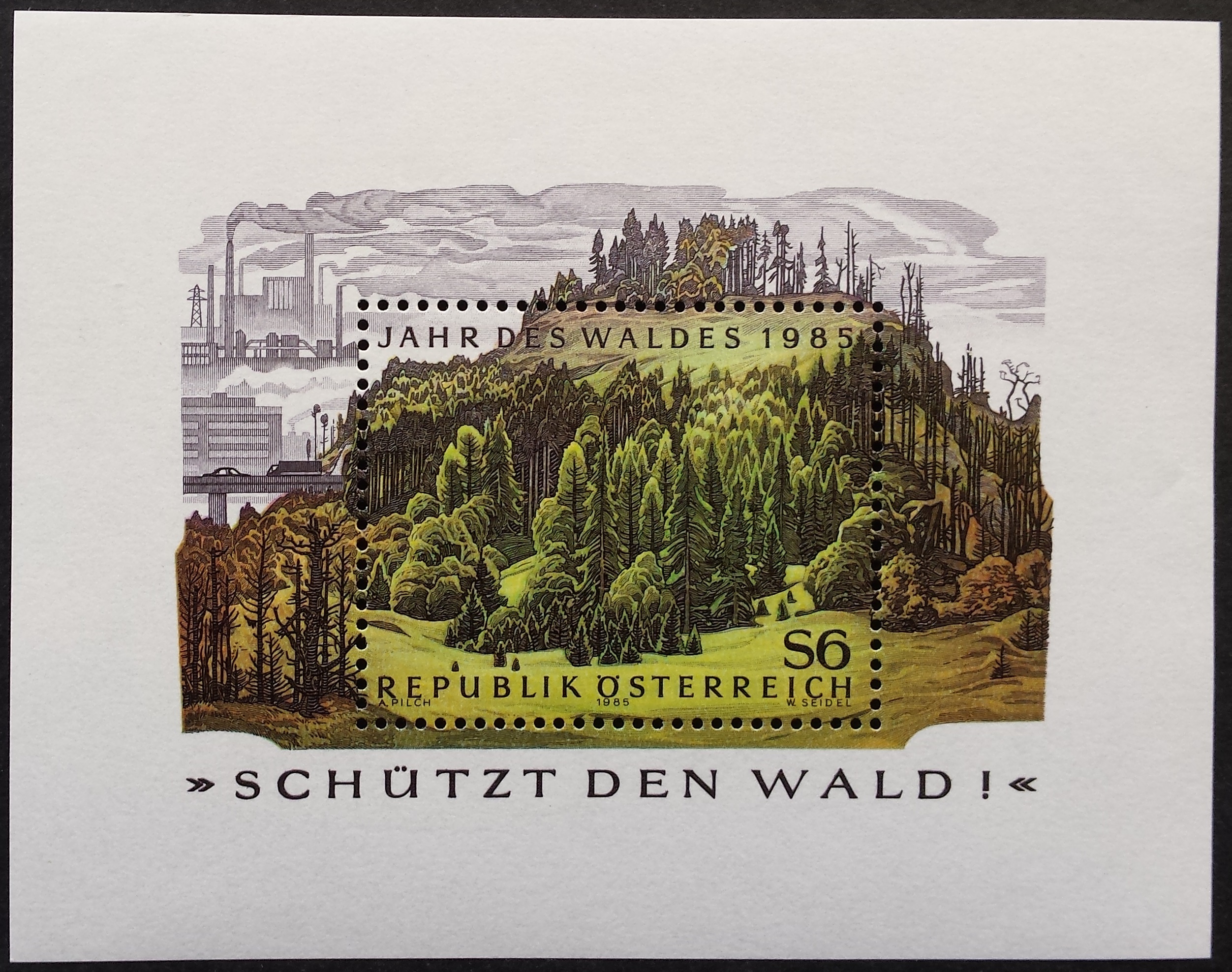 Austrija, blokas Nr. 7, MiNr 1819 MNH**