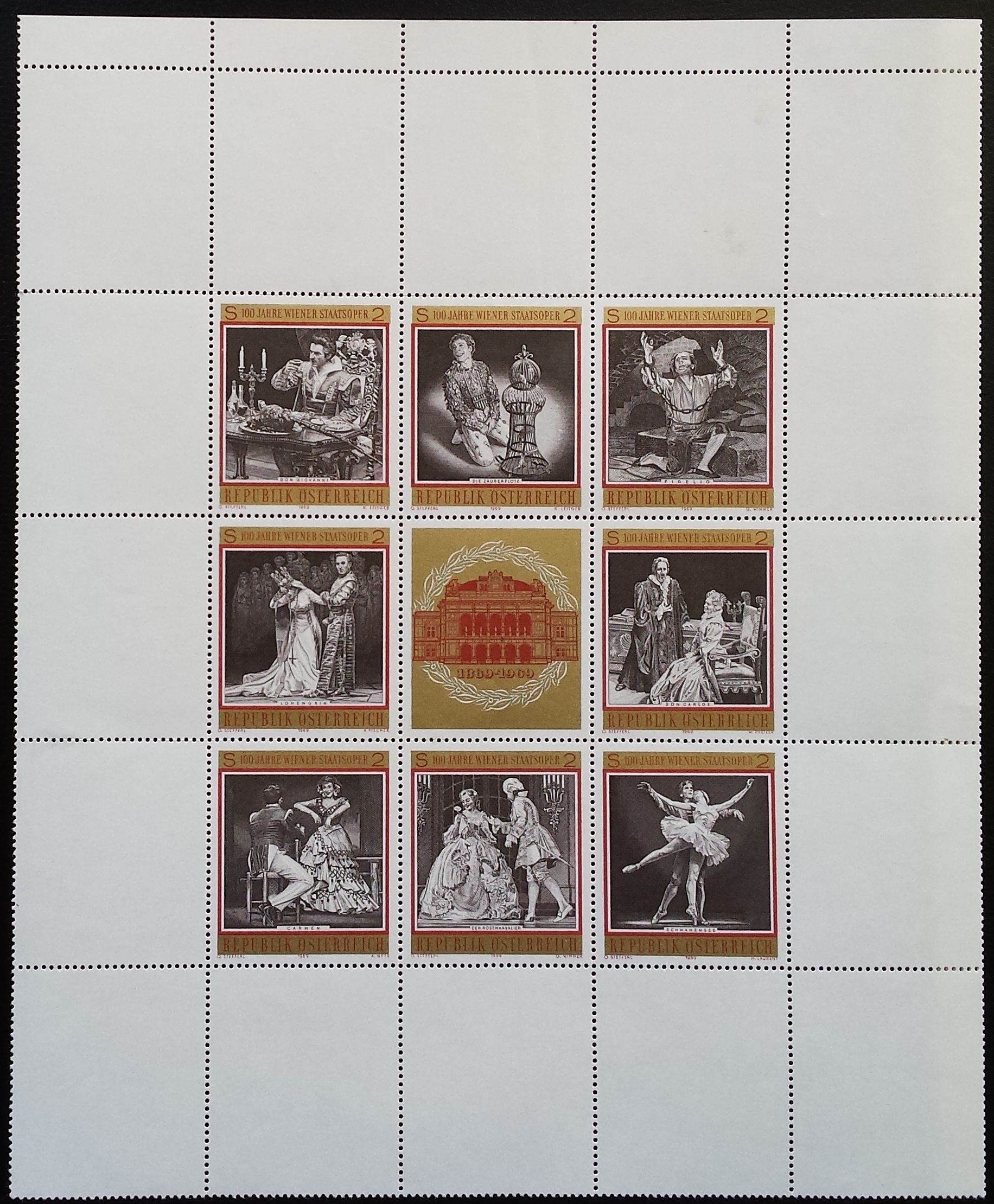 Austrija, pilna serija MiNr 1294-1301 MNH**/MLH*