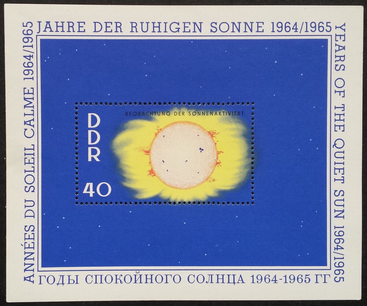 Vokietijos Demokratinė Respublika (VDR), blokas Nr. 21, MiNr 1082 MNH**