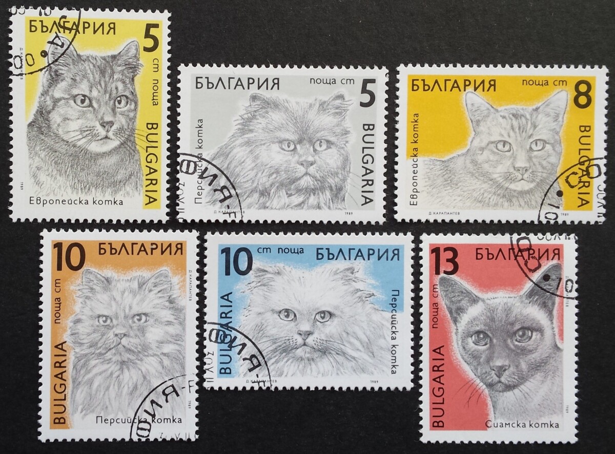 Bulgarija, pilna serija MiNr 3808-3813 Used (O)