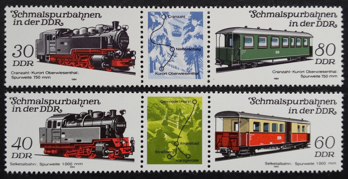 Vokietijos Demokratinė Respublika (VDR), pilna serija MiNr 2864-2867 MNH**