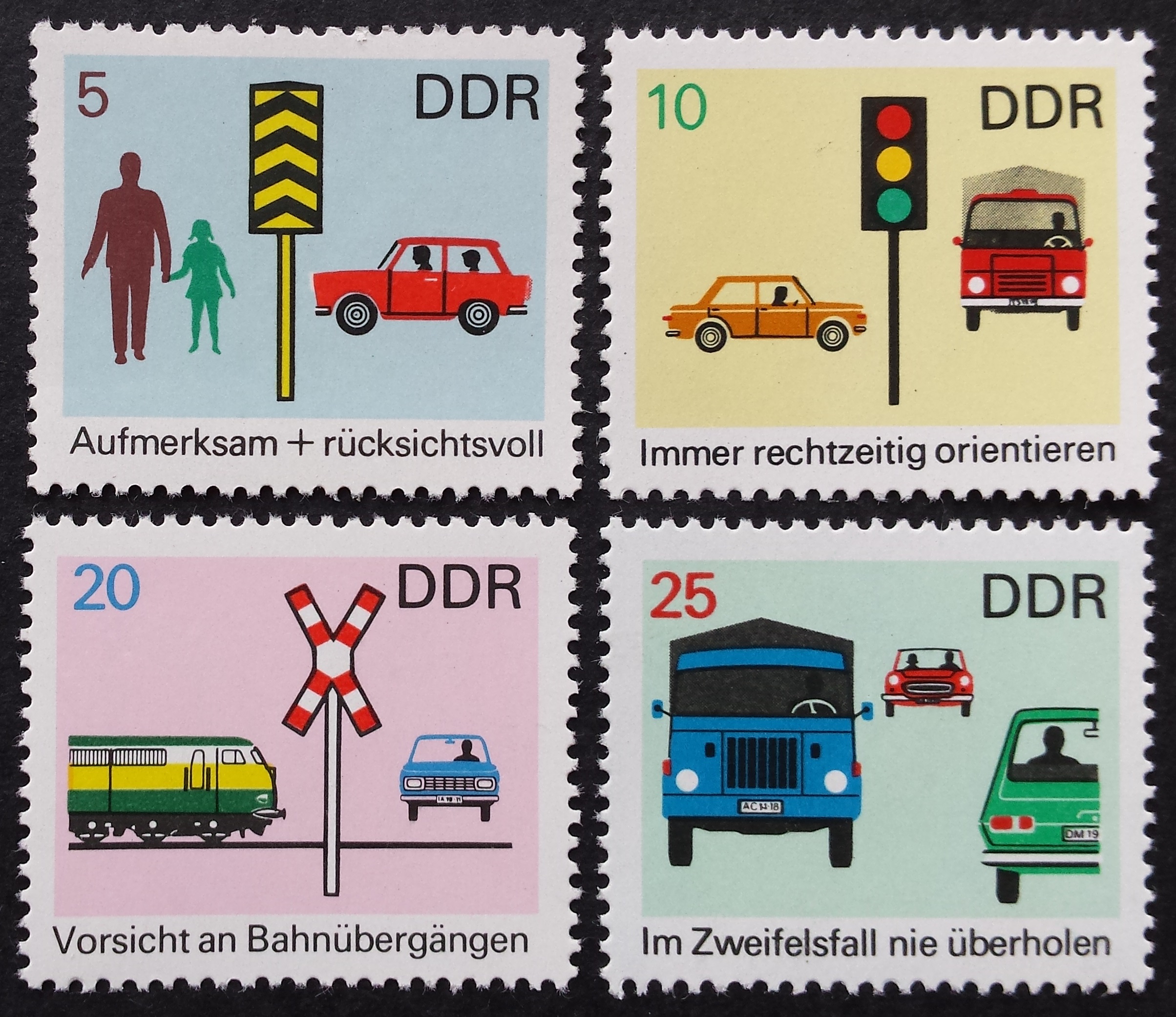 Vokietijos Demokratinė Respublika (VDR), pilna serija MiNr 1444-1447 MNH**