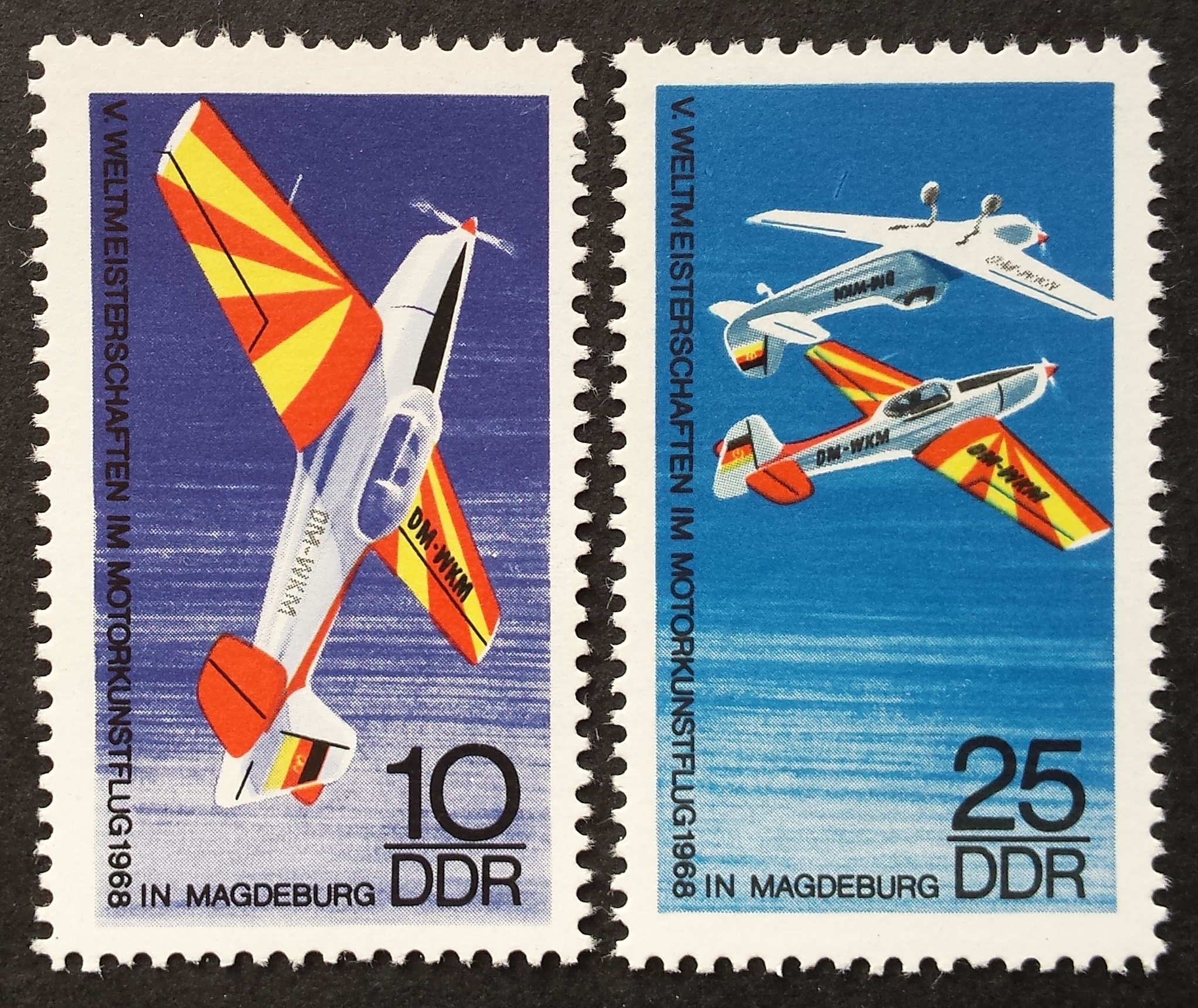 Vokietijos Demokratinė Respublika (VDR), pilna serija MiNr 1391-1392 MNH**