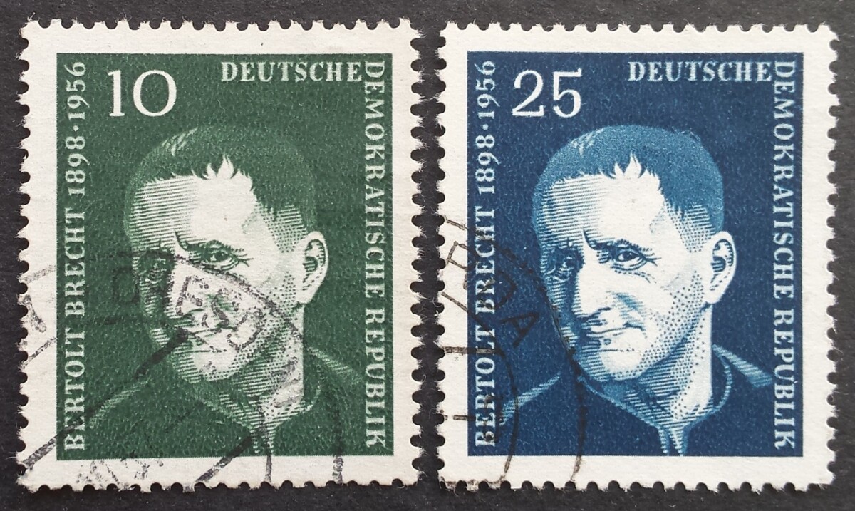 Vokietijos Demokratinė Respublika VDR, pilna serija MiNr 593-594 Used (O)