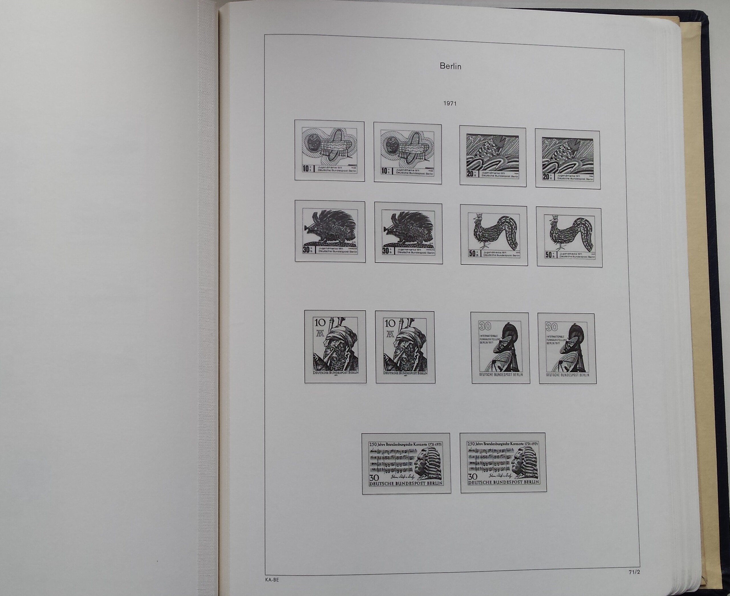 Albumai 1960-1990 m. Vakarų Berlyno pašto ženklams KABE Albumai 1960-1990 m. Vakarų Berlyno pašto ženklams KABE