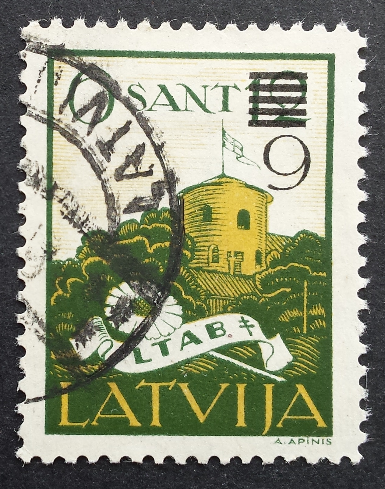 Latvija, MiNr 184 Used (O)