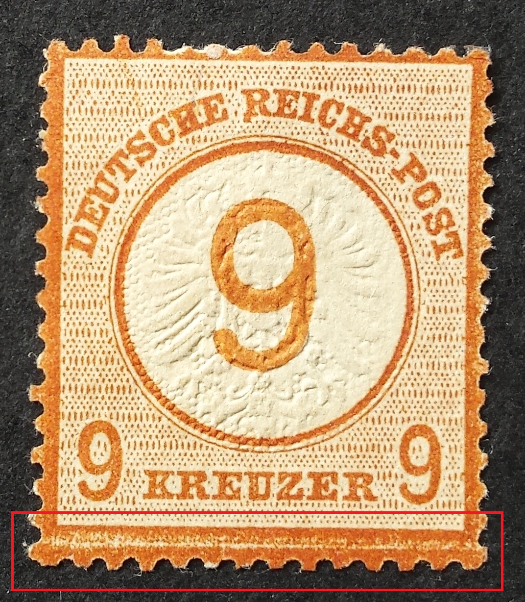 Vokietijos Reichas, MiNr 30 MH*