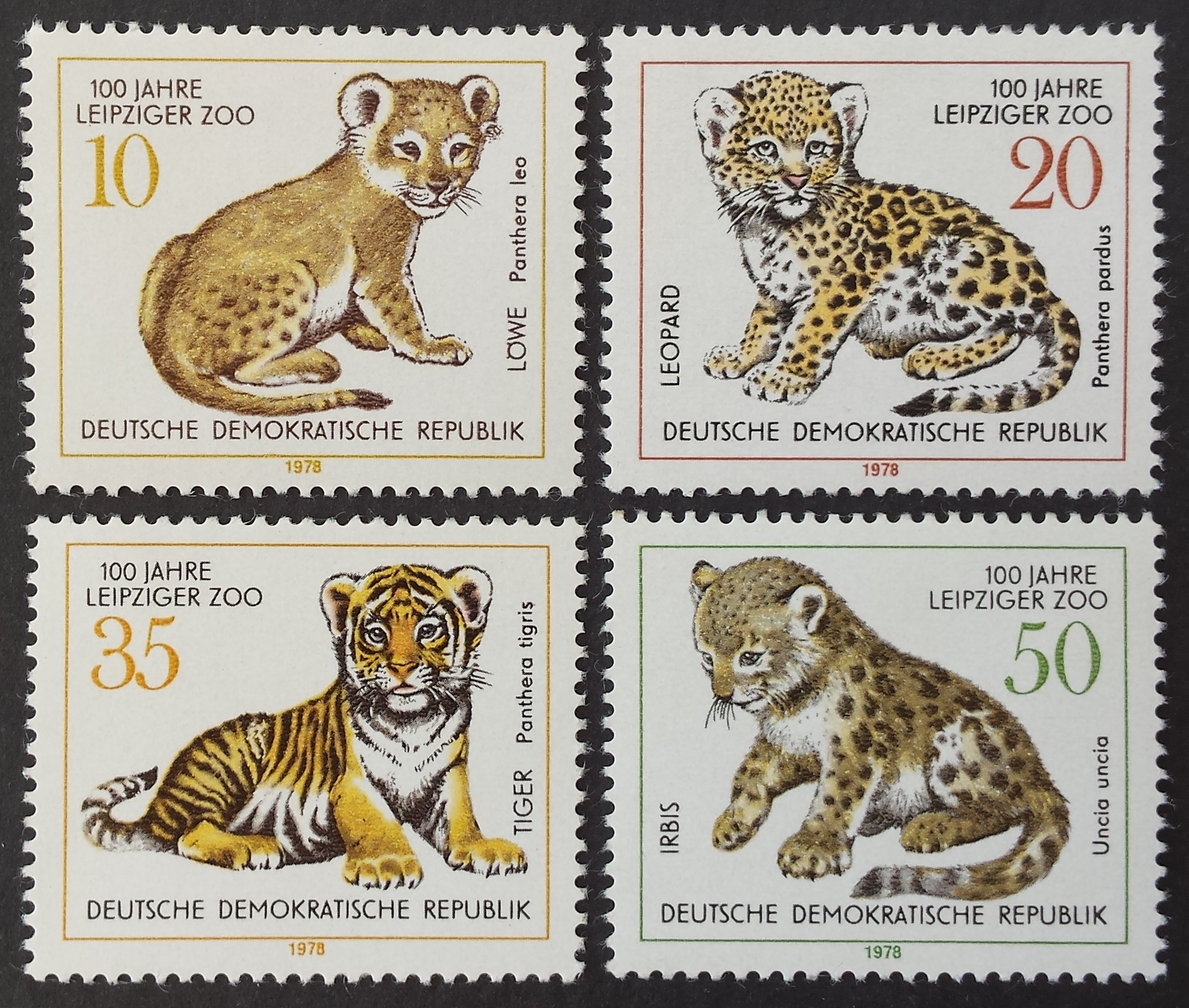 Vokietijos Demokratinė Respublika (VDR), pilna serija, MiNr 2322-2325 MNH**