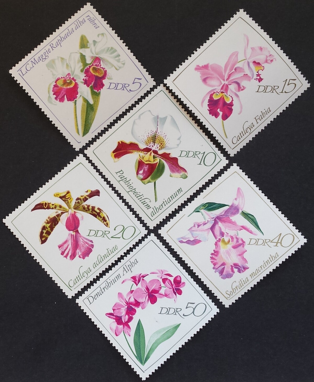Vokietijos Demokratinė Respublika (VDR), pilna serija, MiNr 1420-1425 MNH**