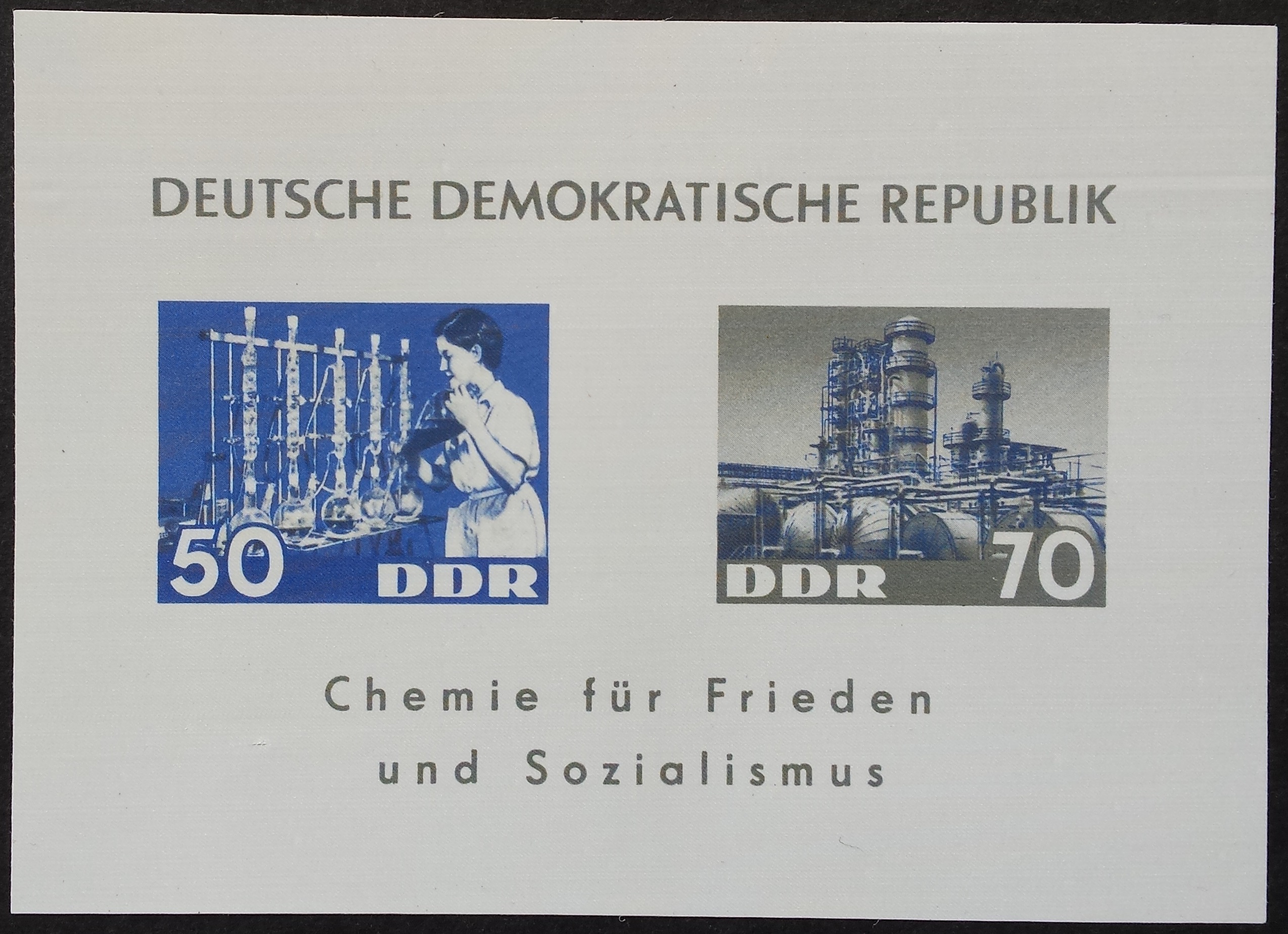 Vokietijos Demokratinė Respublika (VDR), blokas Nr. 18, MiNr 950-951 MNH**