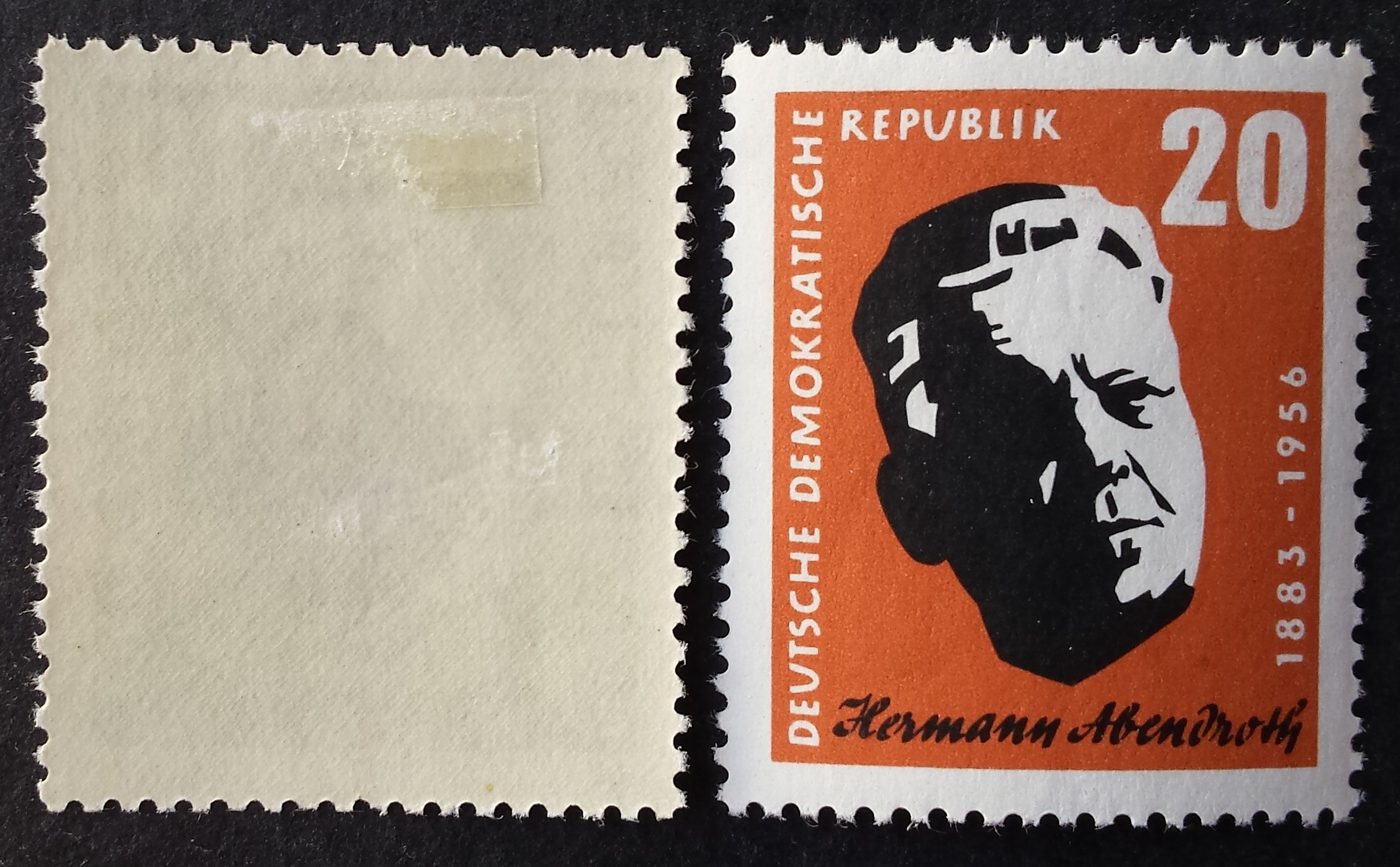 Vokietijos Demokratinė Respublika (VDR), pilna serija MiNr 604-605 MNH**/MH*