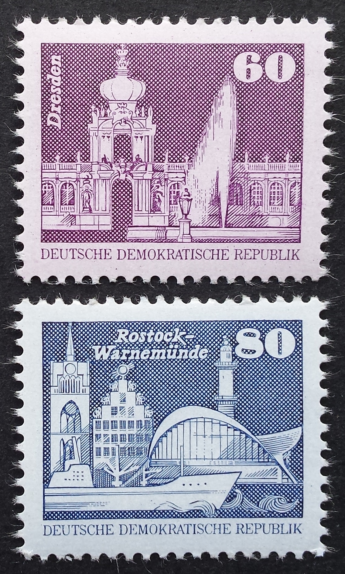 Vokietijos Demokratinė Respublika (VDR), pilna serija MiNr 2649-2650 MNH**