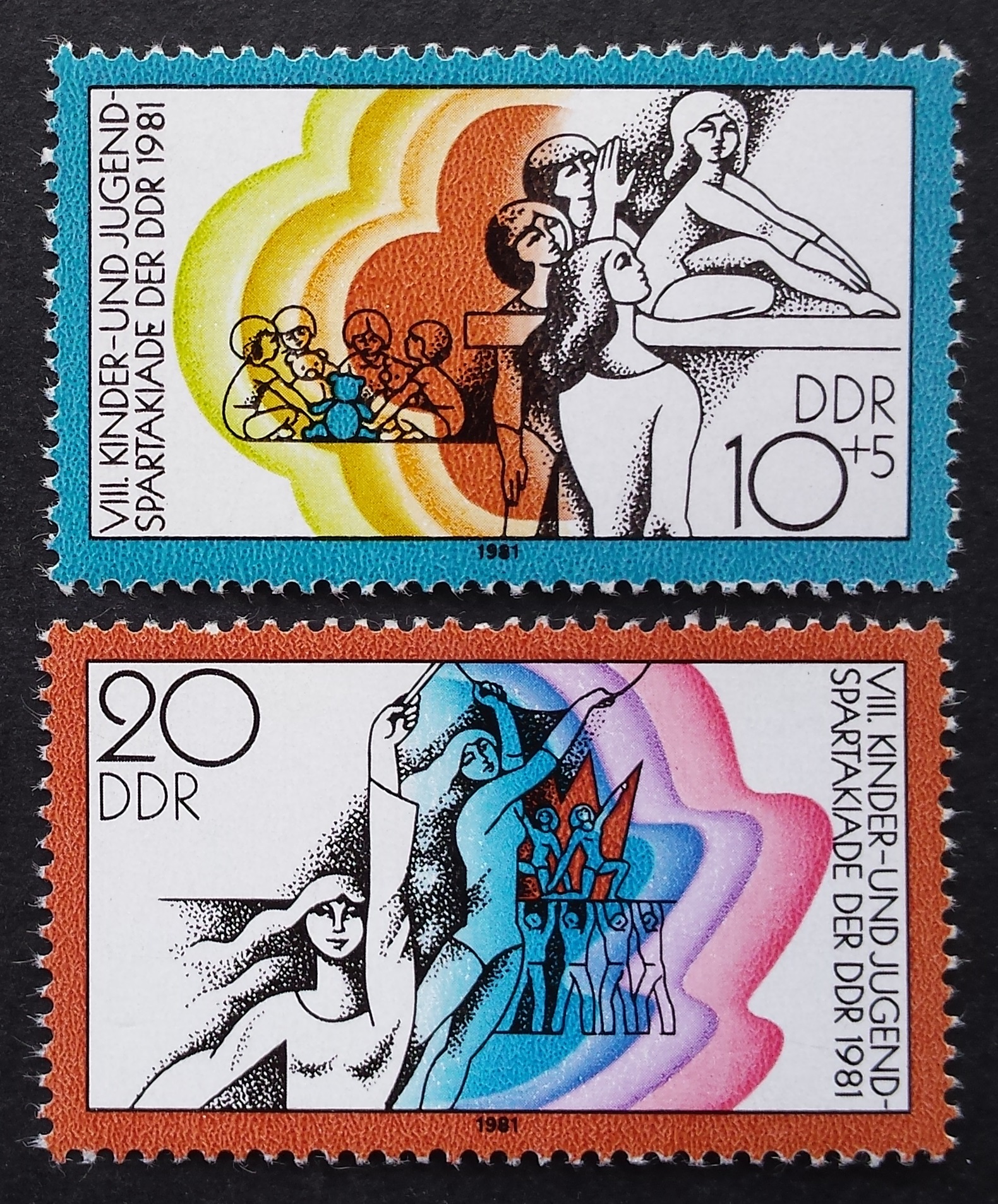 Vokietijos Demokratinė Respublika (VDR), pilna serija MiNr 2617-2618 MNH**