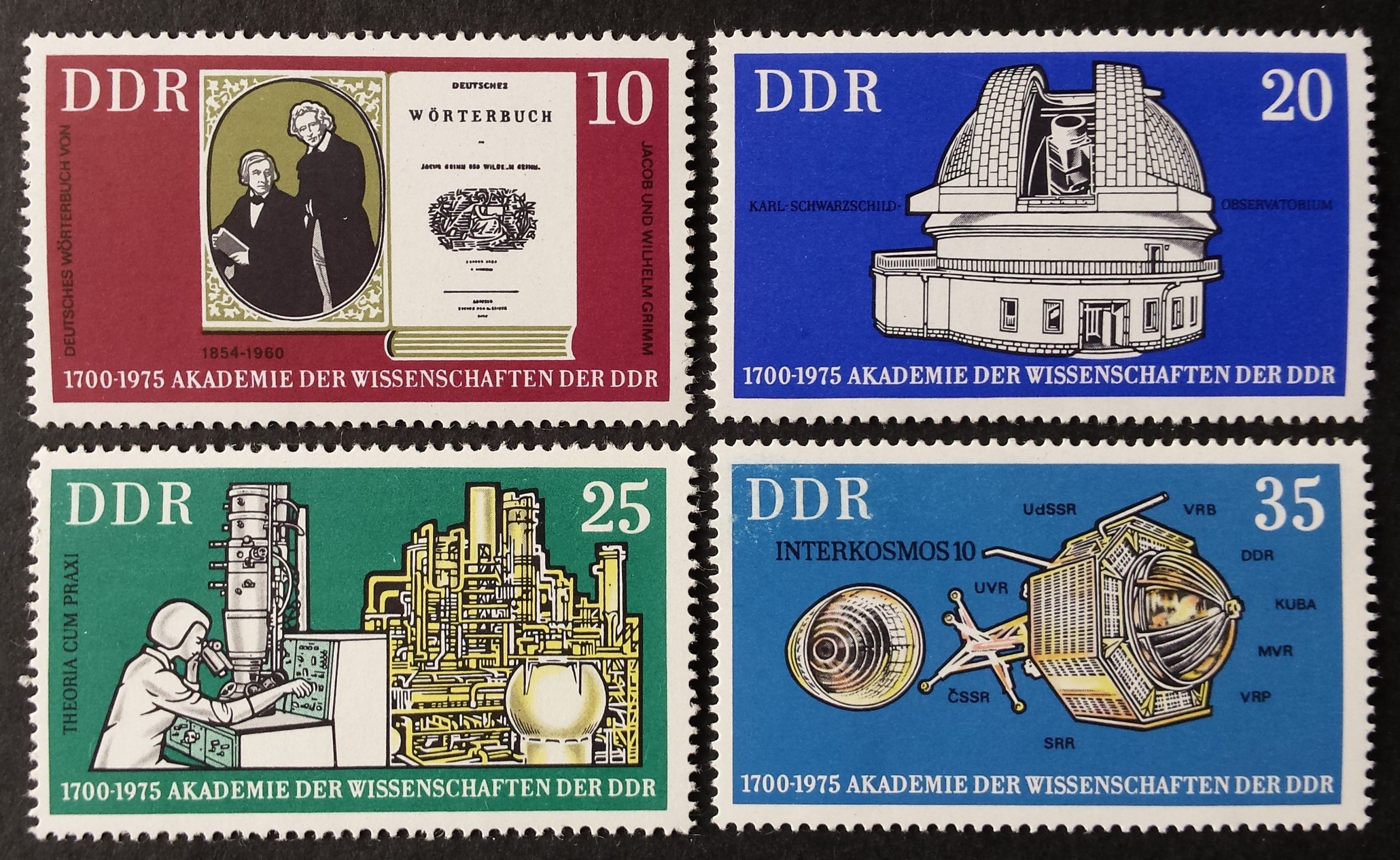Vokietijos Demokratinė Respublika (VDR), pilna serija MiNr 2061-2064 MNH**