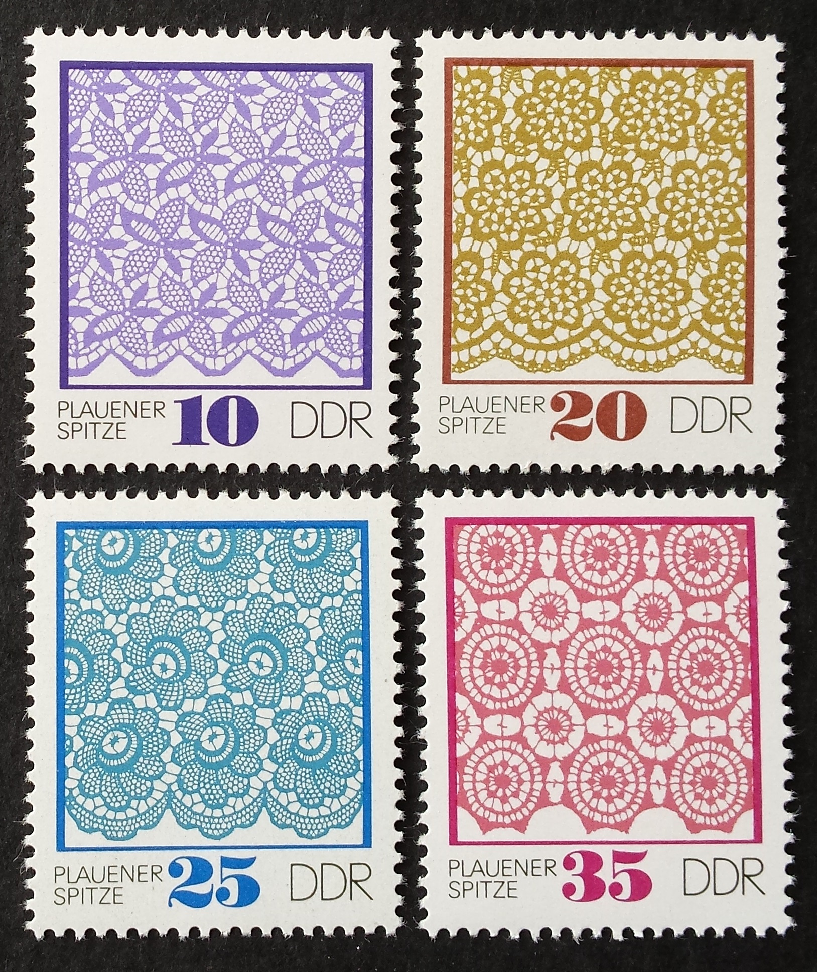 Vokietijos Demokratinė Respublika (VDR), pilna serija MiNr 1963-1966 MNH**