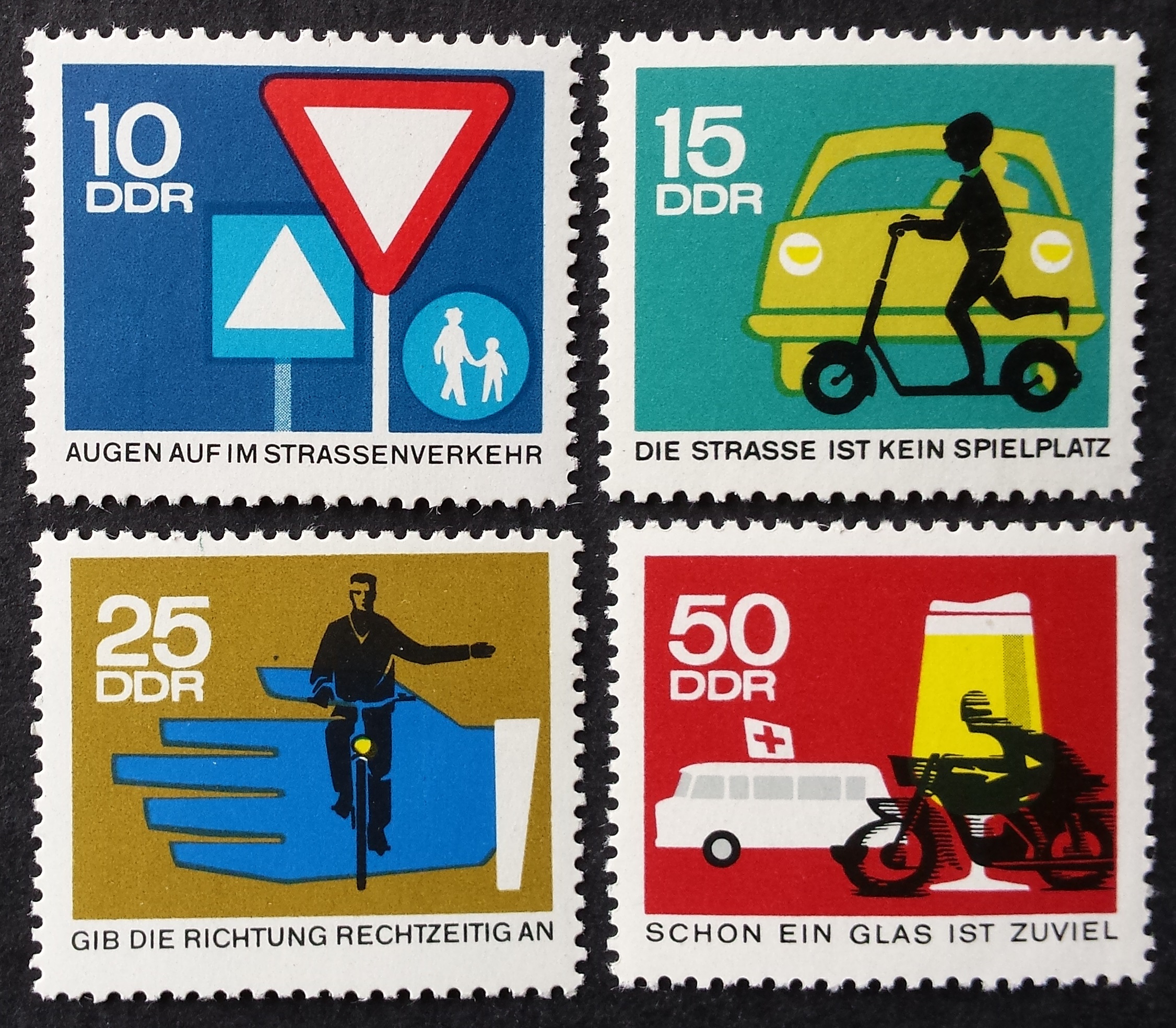 Vokietijos Demokratinė Respublika (VDR), pilna serija MiNr 1169-1172 MNH**