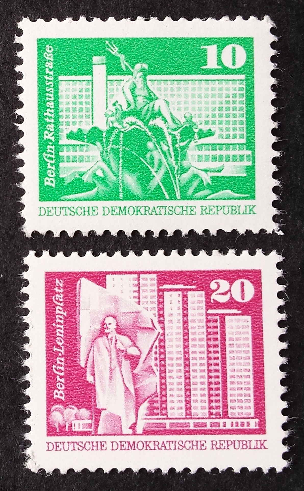 Vokietijos Demokratinė Respublika (VDR), pilna serija MiNr 1868-1869 MNH**