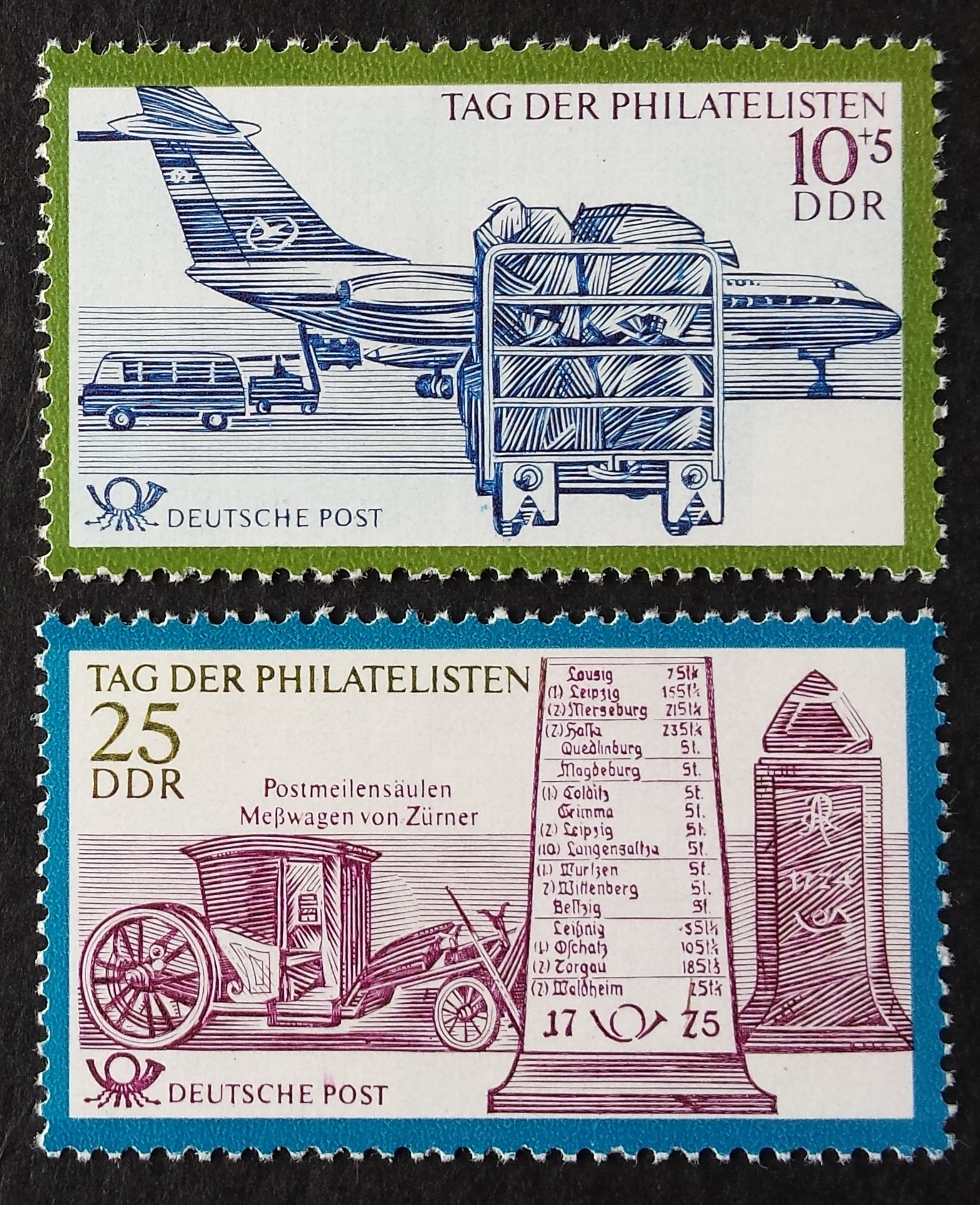 Vokietijos Demokratinė Respublika (VDR), pilna serija, MiNr 1703-1704 MNH**