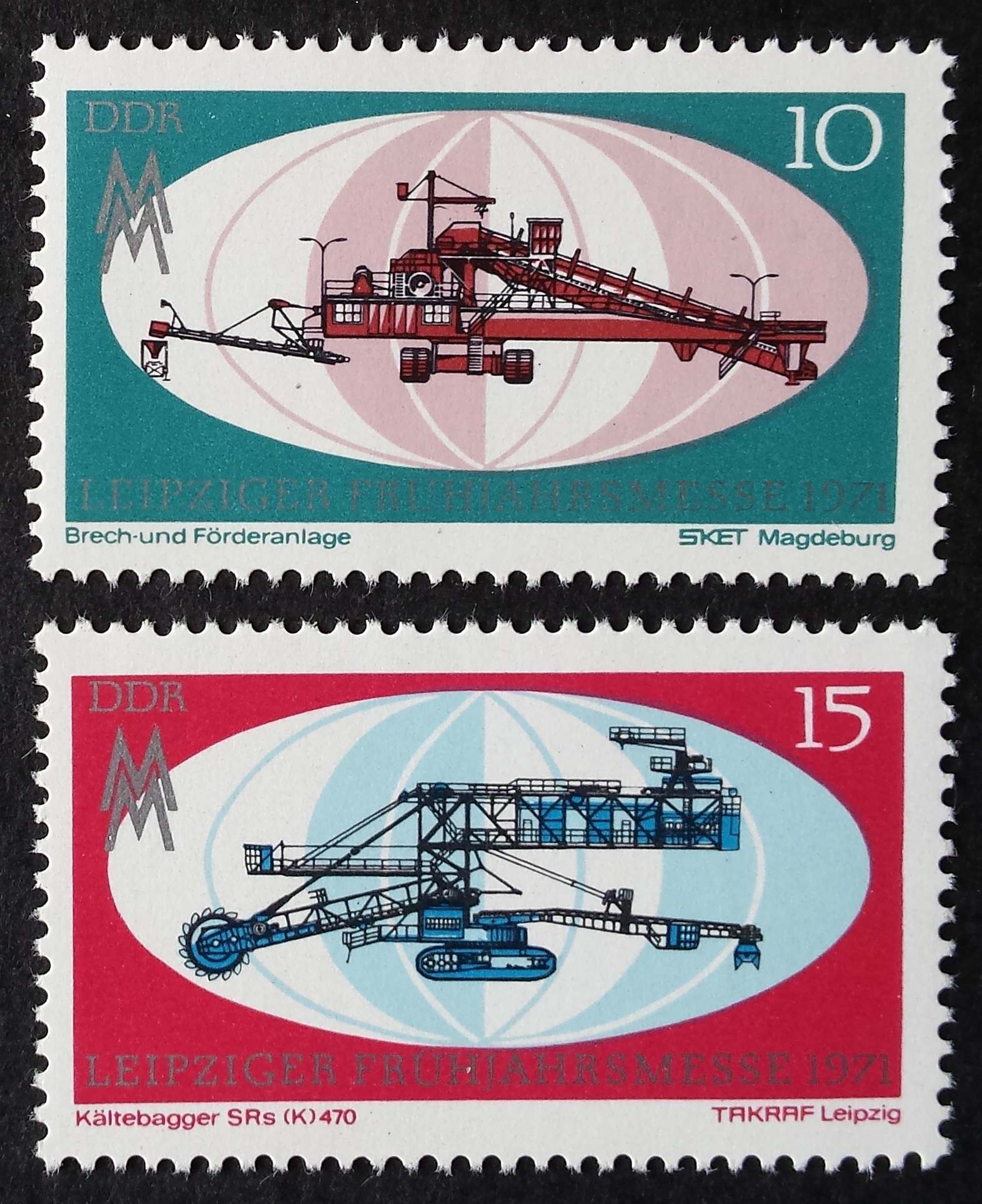 Vokietijos Demokratinė Respublika (VDR), pilna serija MiNr 1653-1654 MNH**