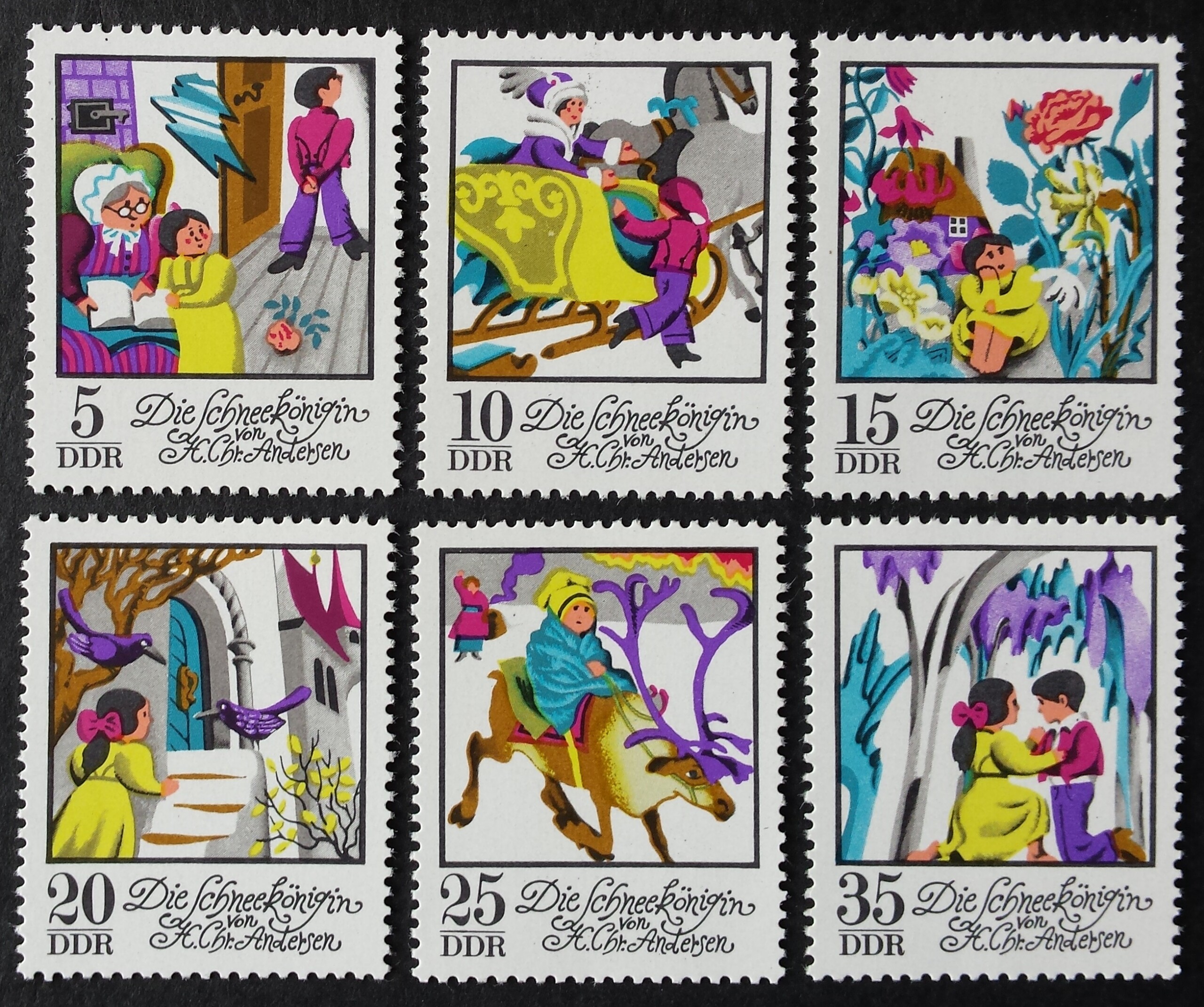 Vokietijos Demokratinė Respublika (VDR), pilna serija MiNr 1801-1806 MNH**