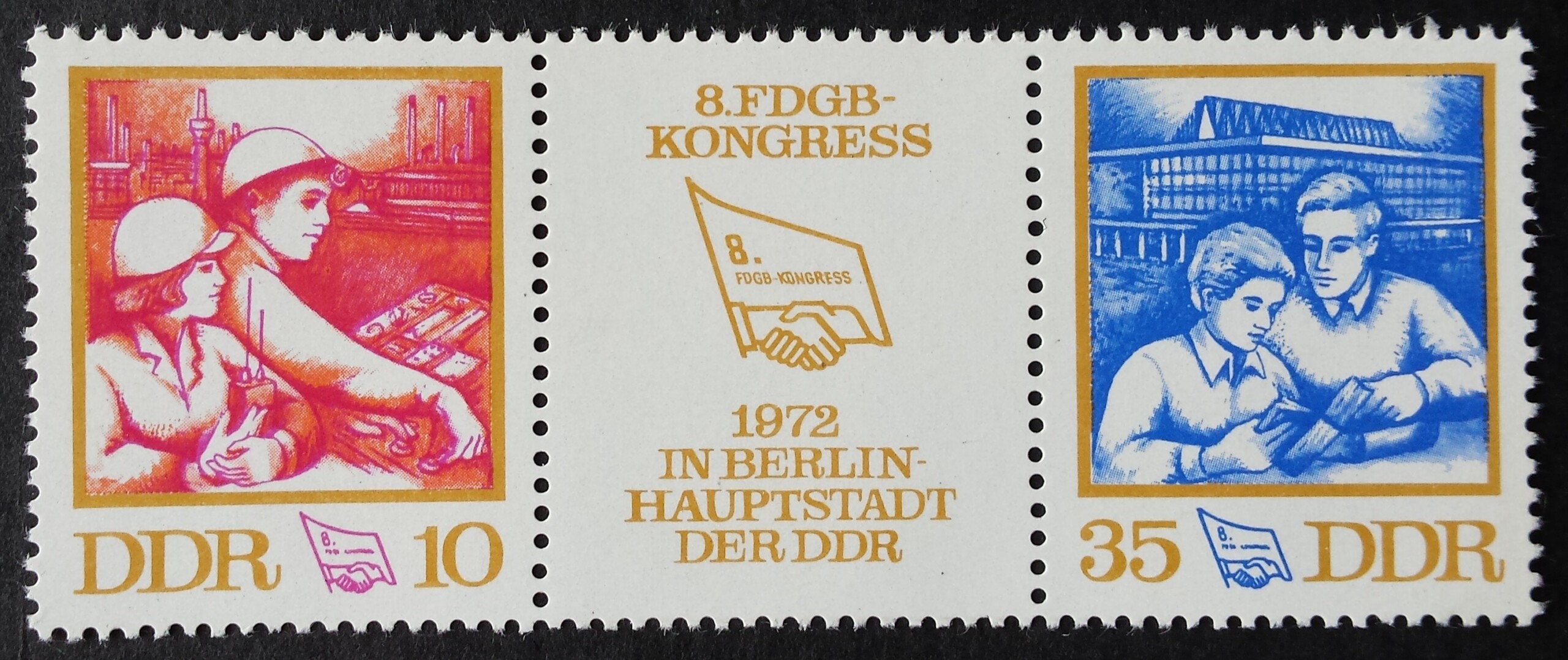 Vokietijos Demokratinė Respublika (VDR), pilna serija MiNr 1761-1762 MNH**