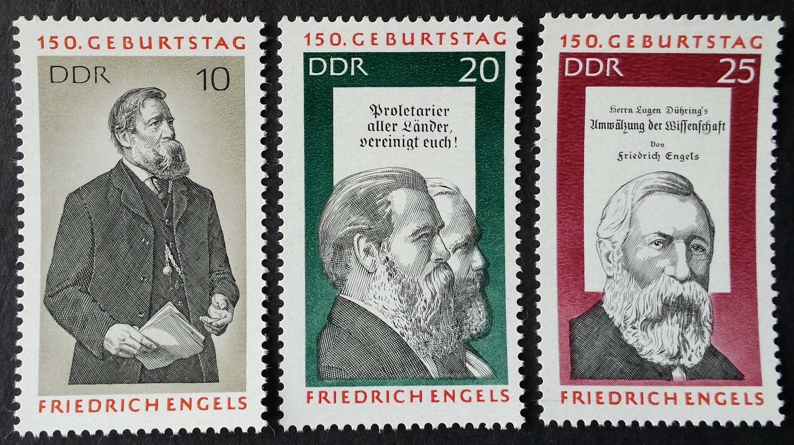 Vokietijos Demokratinė Respublika (VDR), pilna serija MiNr 1622-1624 MNH**