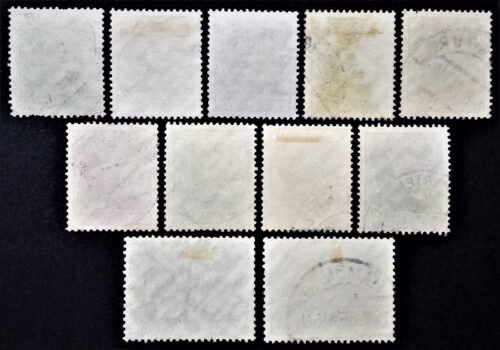Vokietijos Reichas, pilna serija MiNr 529-539 Used (O)