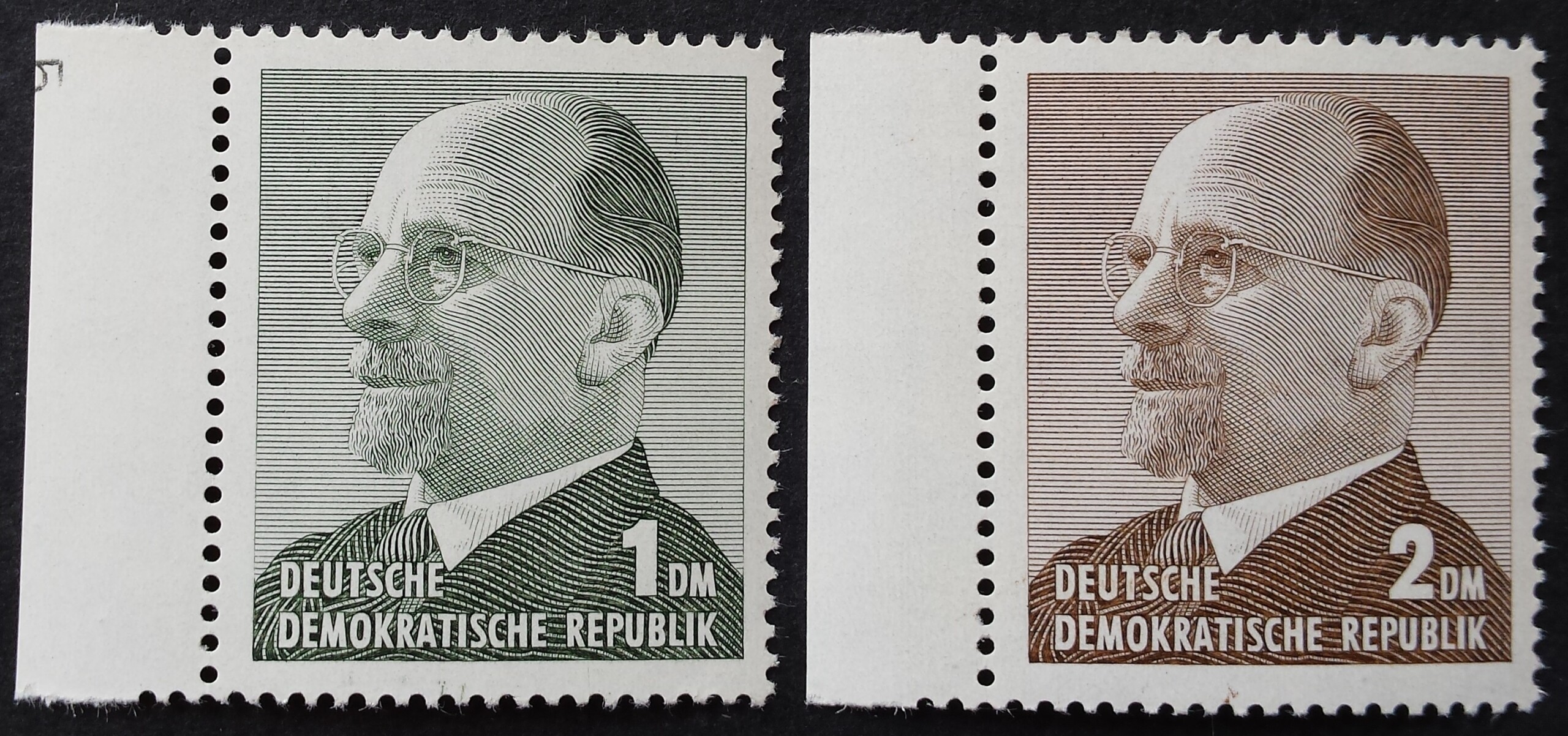 Vokietijos Demokratinė Respublika (VDR), pilna serija MiNr 968-969 MNH**