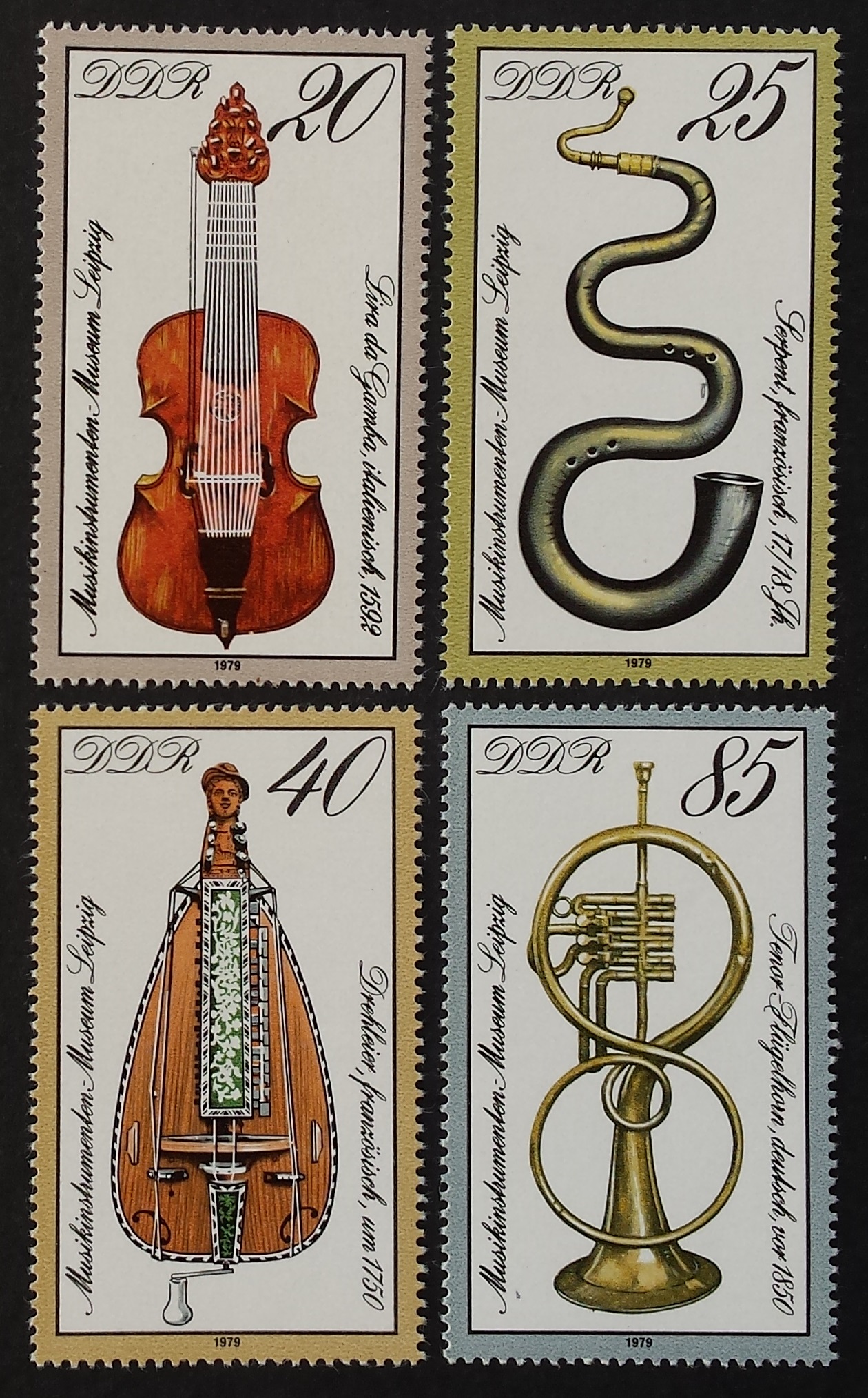 Vokietijos Demokratinė Respublika (VDR), pilna serija MiNr 2445-2448 MNH**