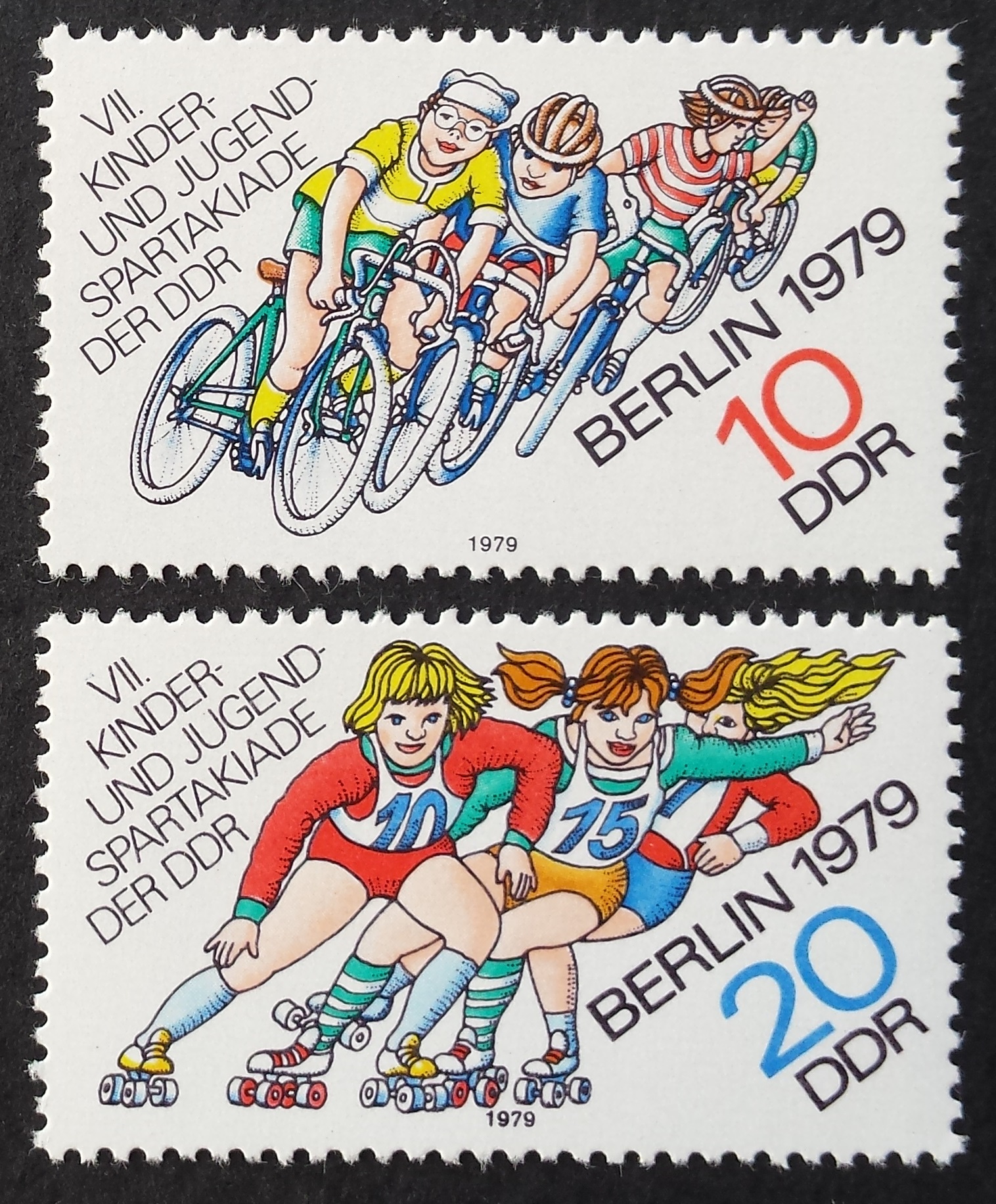 Vokietijos Demokratinė Respublika (VDR), pilna serija, MiNr 2433-2434 MNH**