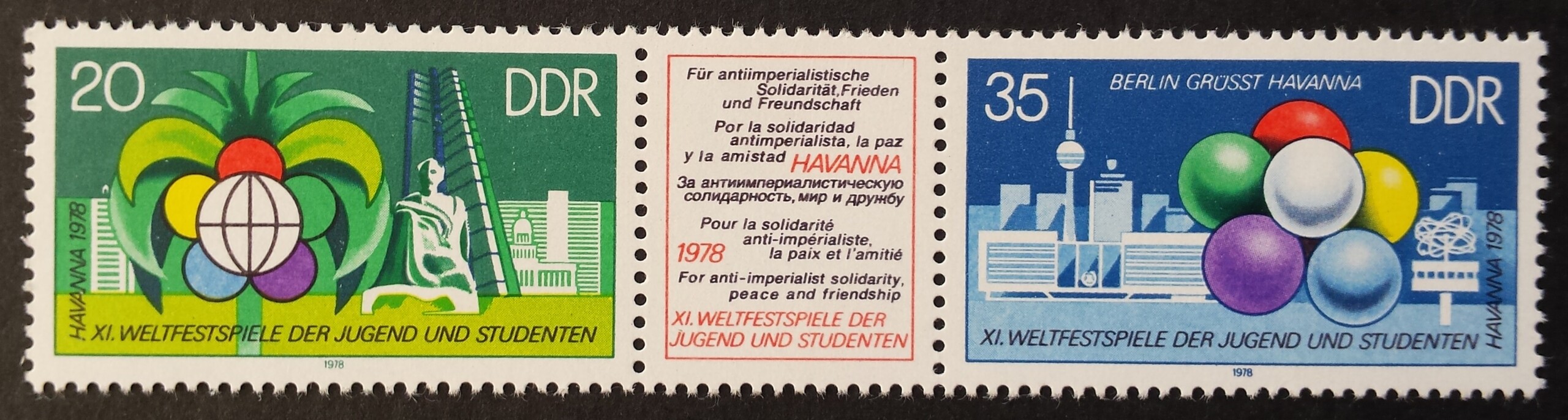 Vokietijos Demokratinė Respublika (VDR), pilna serija, MiNr 2345-2346 MNH**