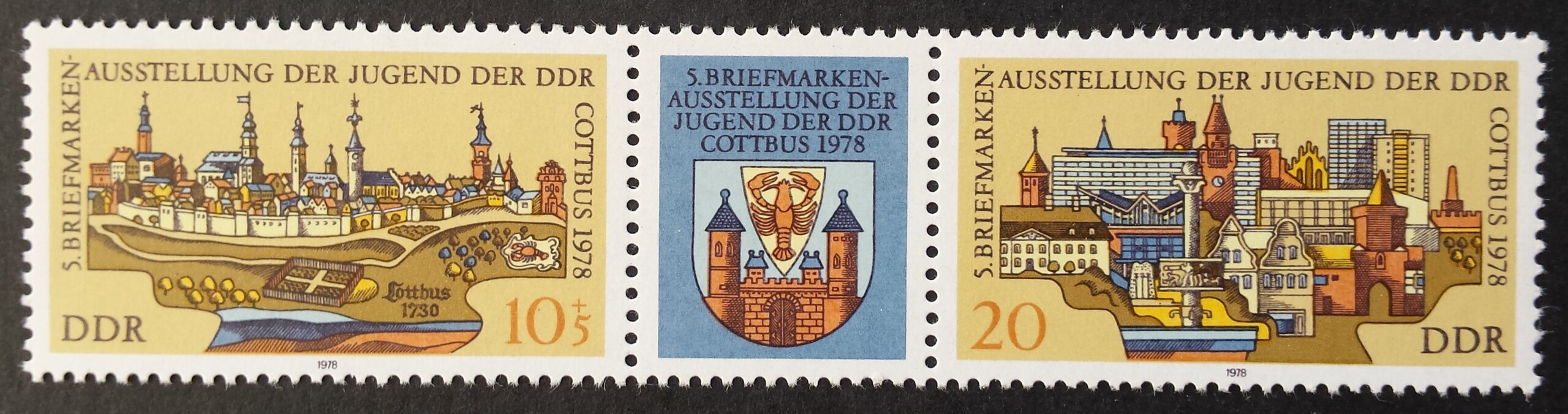 Vokietijos Demokratinė Respublika (VDR), pilna serija, MiNr 2343-2344 MNH**