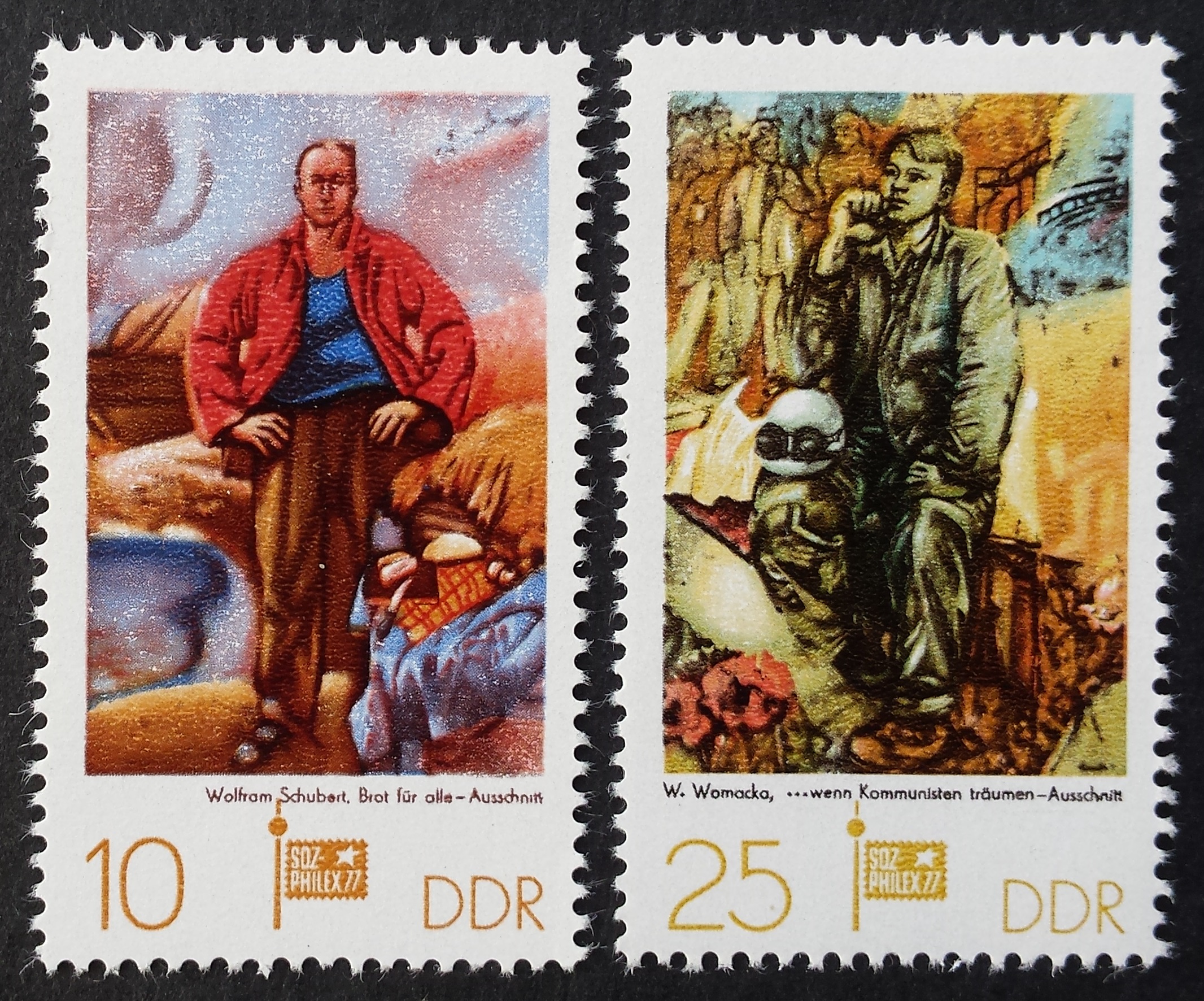 Vokietijos Demokratinė Respublika (VDR), pilna serija, MiNr 2247-2248 MNH**