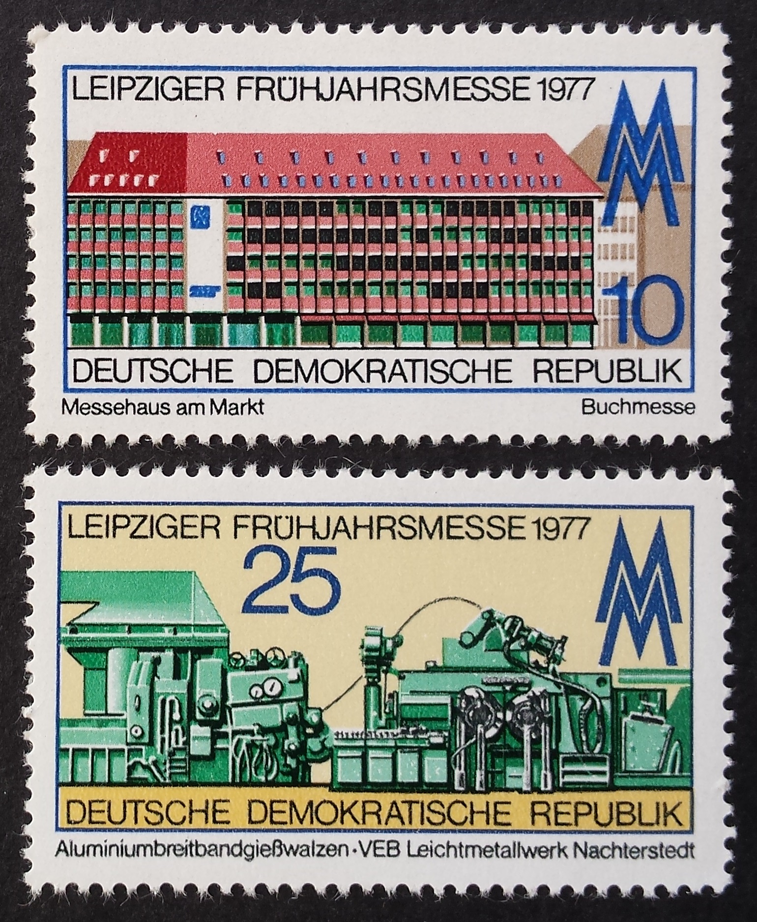 Vokietijos Demokratinė Respublika (VDR), pilna serija MiNr 2208-2209 MNH**