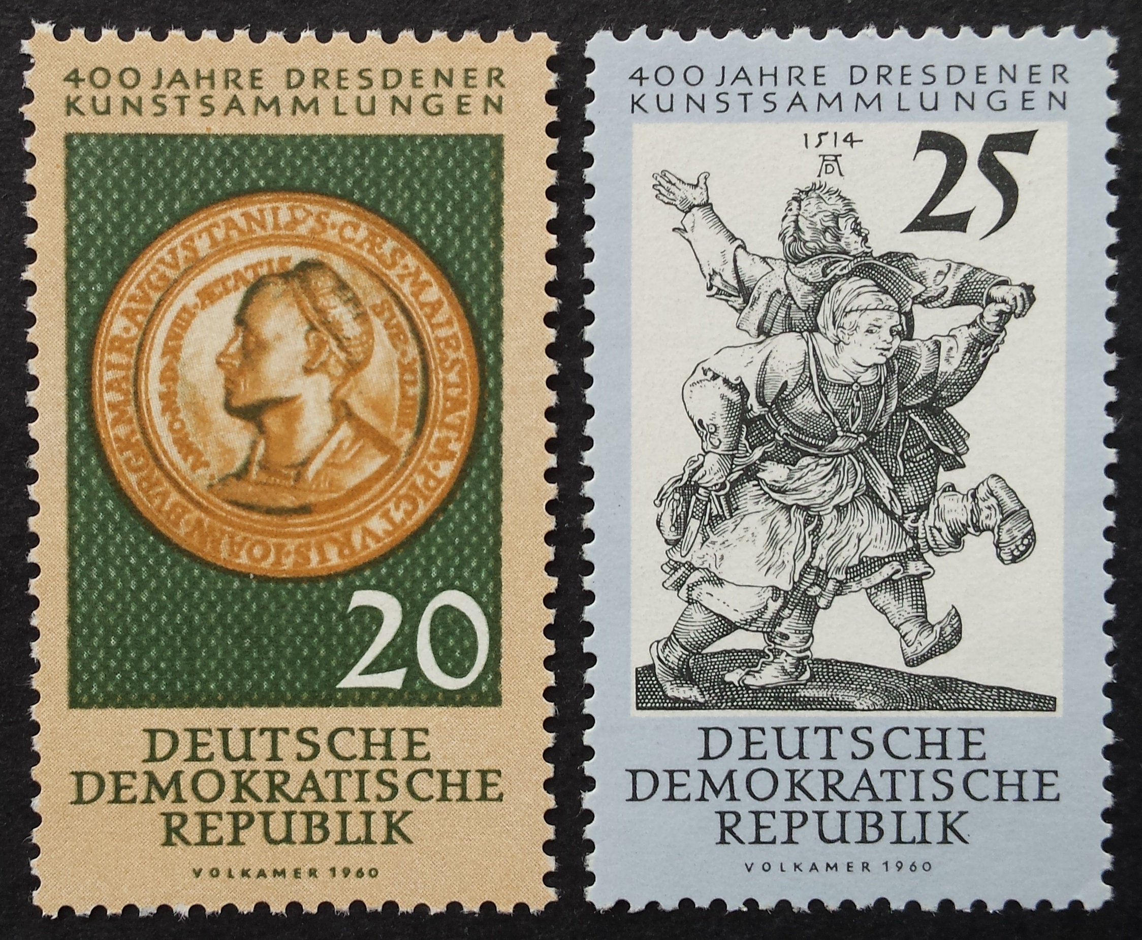 Vokietijos Demokratinė Respublika (VDR), pilna serija, MiNr 791-792 MNH**
