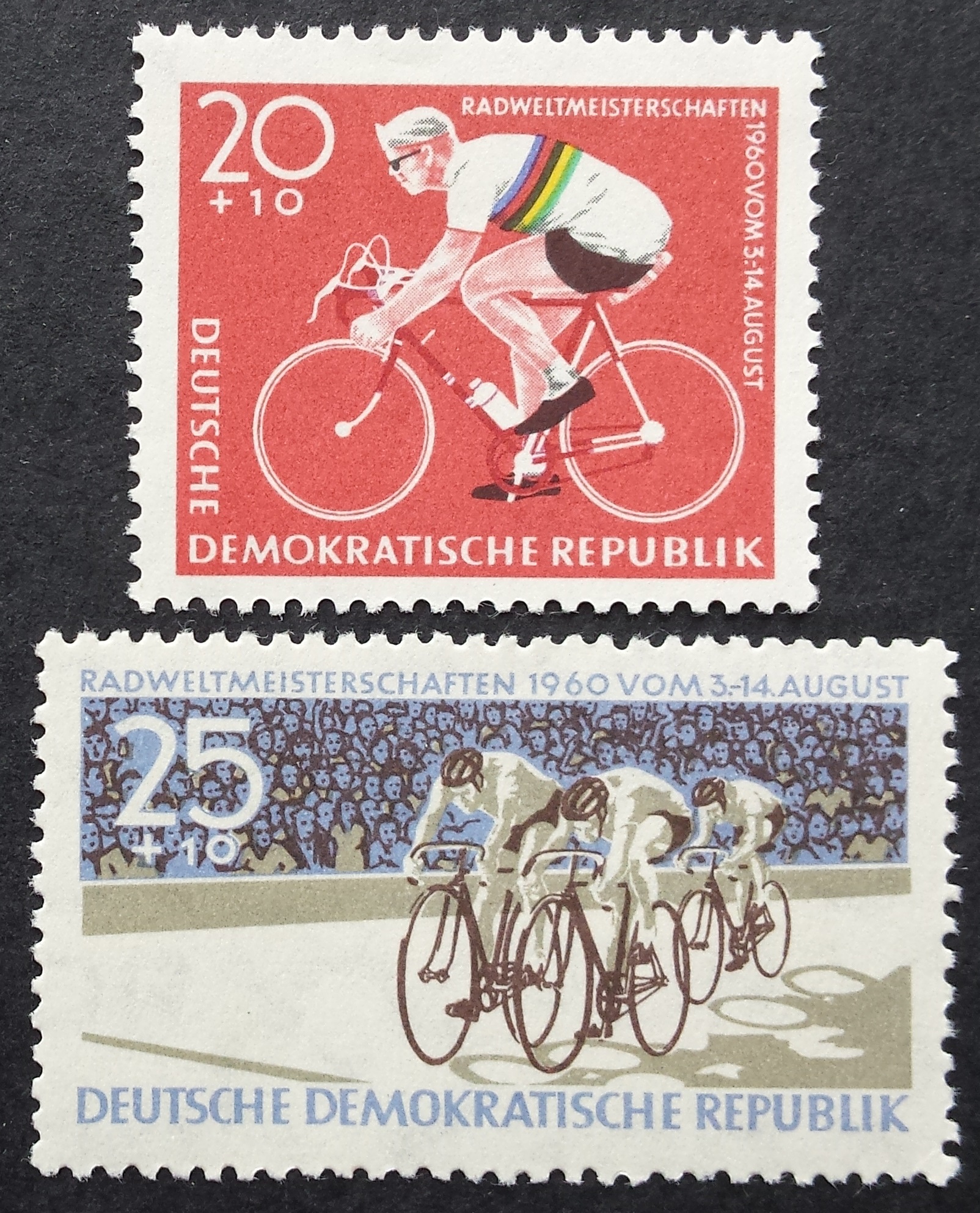 Vokietijos Demokratinė Respublika (VDR), pilna serija, MiNr 779-780 MNH**