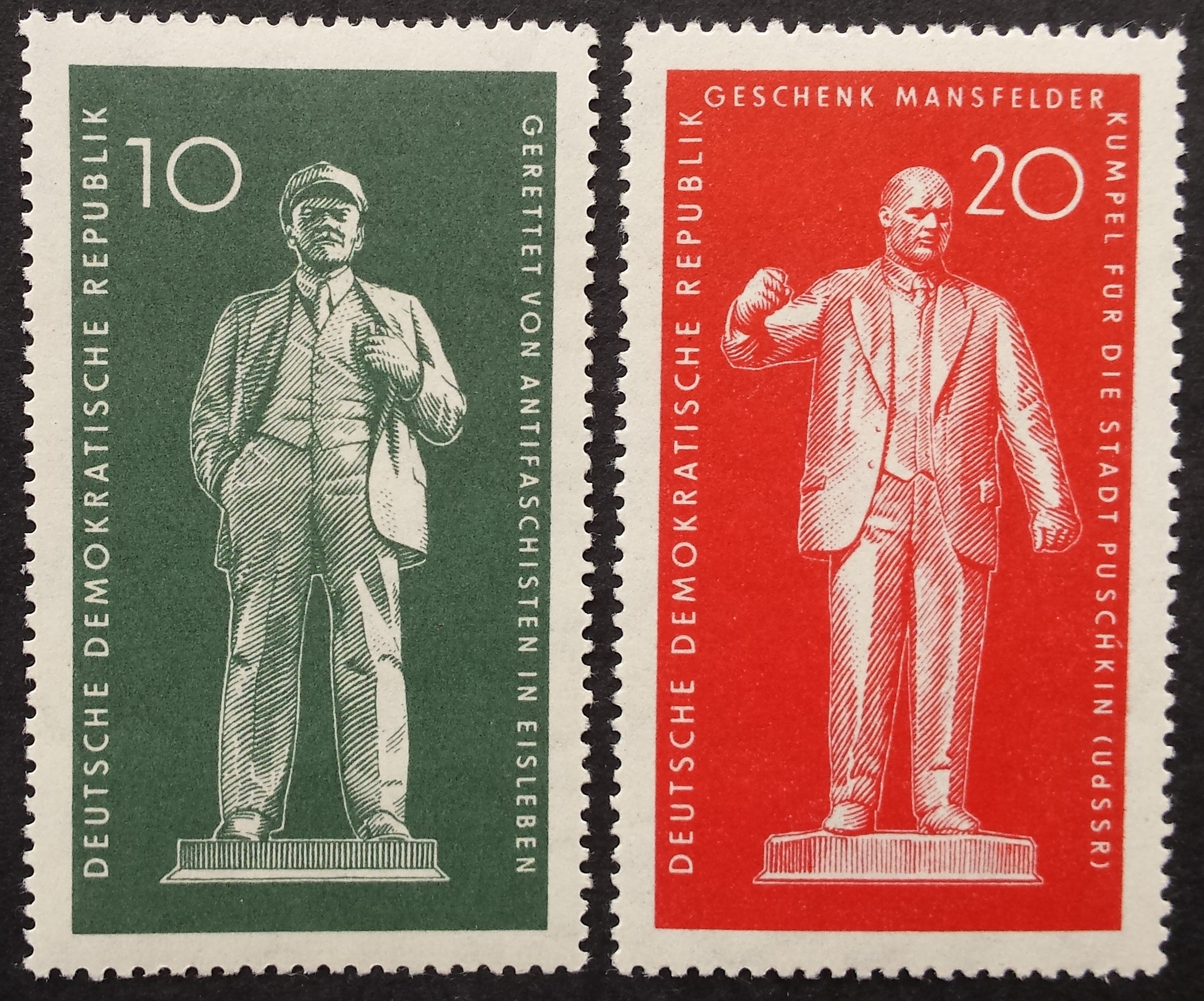 Vokietijos Demokratinė Respublika (VDR), pilna serija MiNr 772-773 MNH**