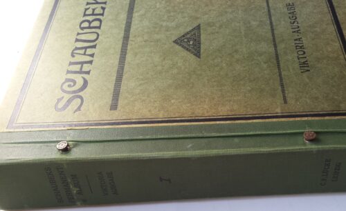 Antikvarinis albumas pašto ženklams, Schaubek Viktoria 20-asis leidimas