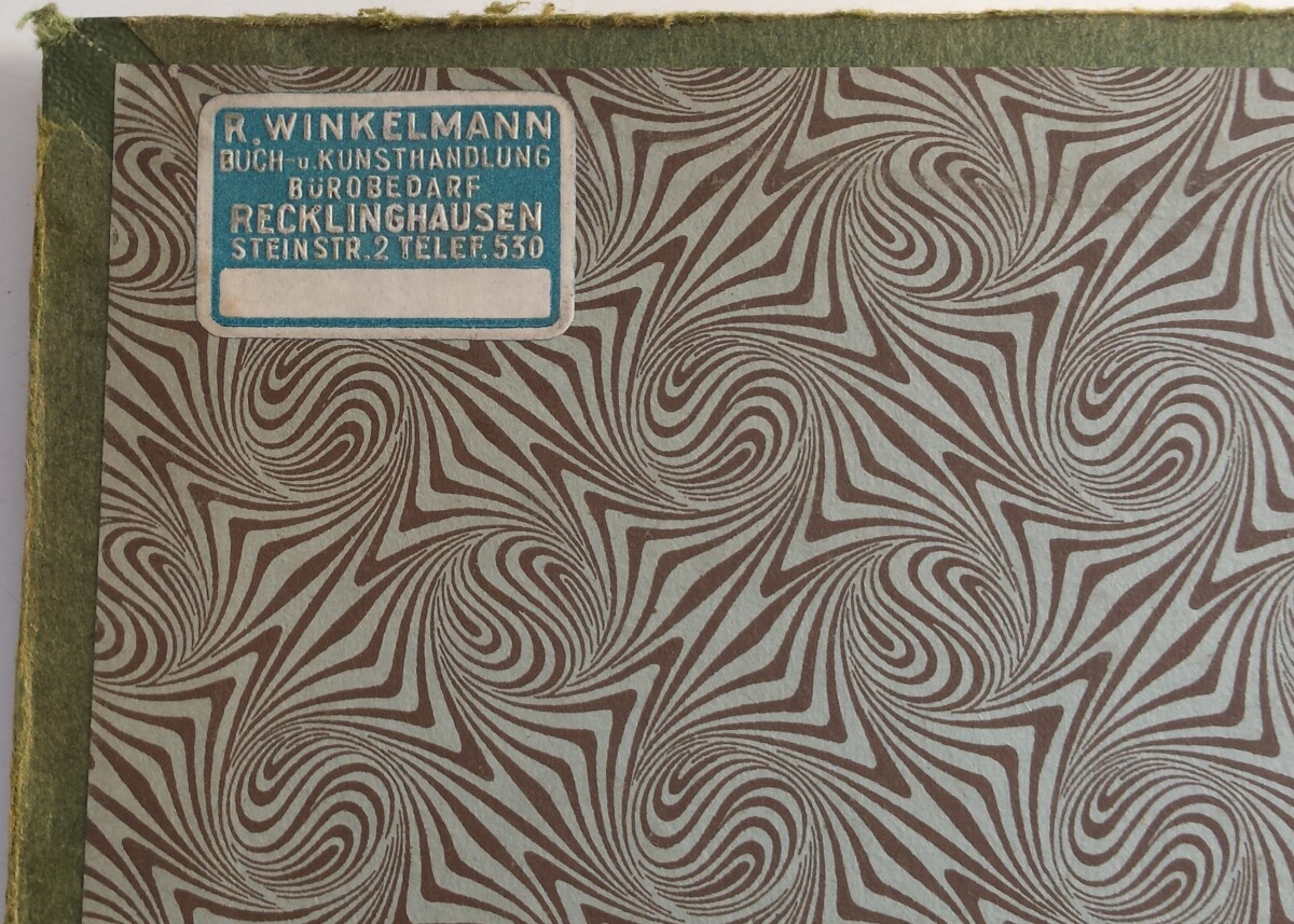 Antikvarinis albumas pašto ženklams, Schaubek Viktoria 20-asis leidimas