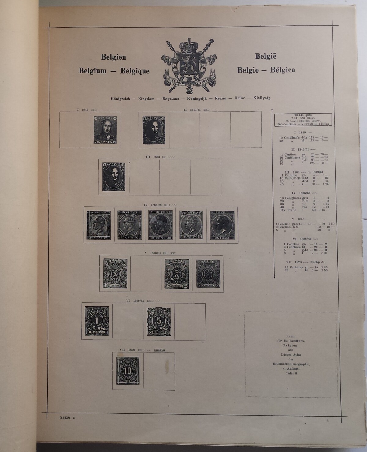 Antikvarinis albumas pašto ženklams, Schaubek Viktoria 20-asis leidimas