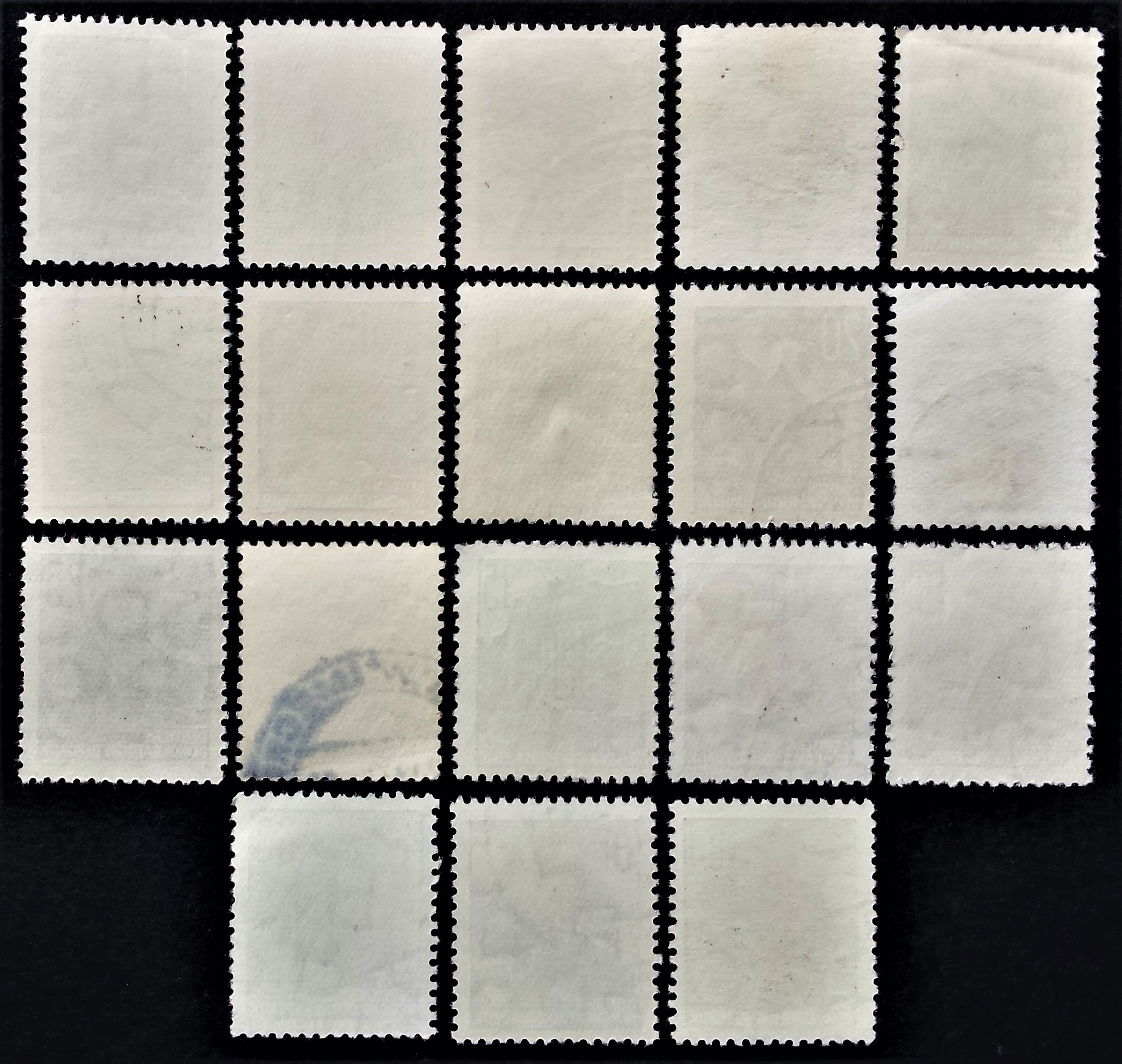 Vokietijos Demokratinė Respublika VDR, pilna serija MiNr 405-422 Used (O)