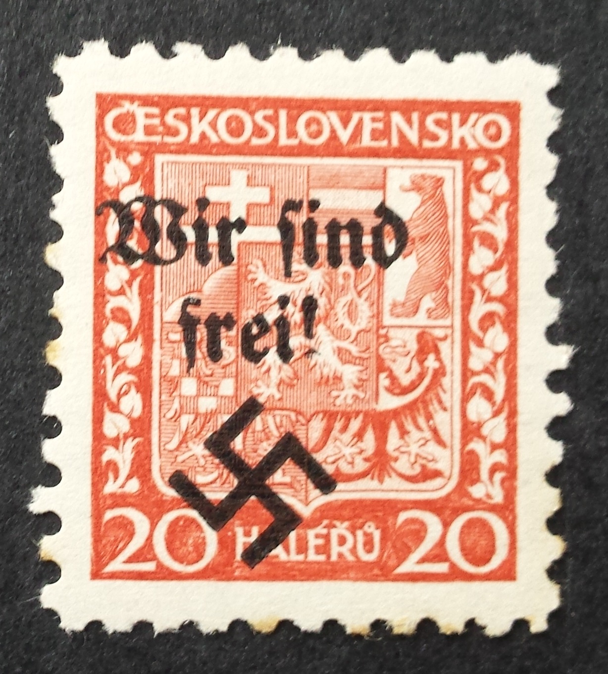 Vokietijos Reichas, Sudetų žemės, Rumburgas MiNr 3 MNH**