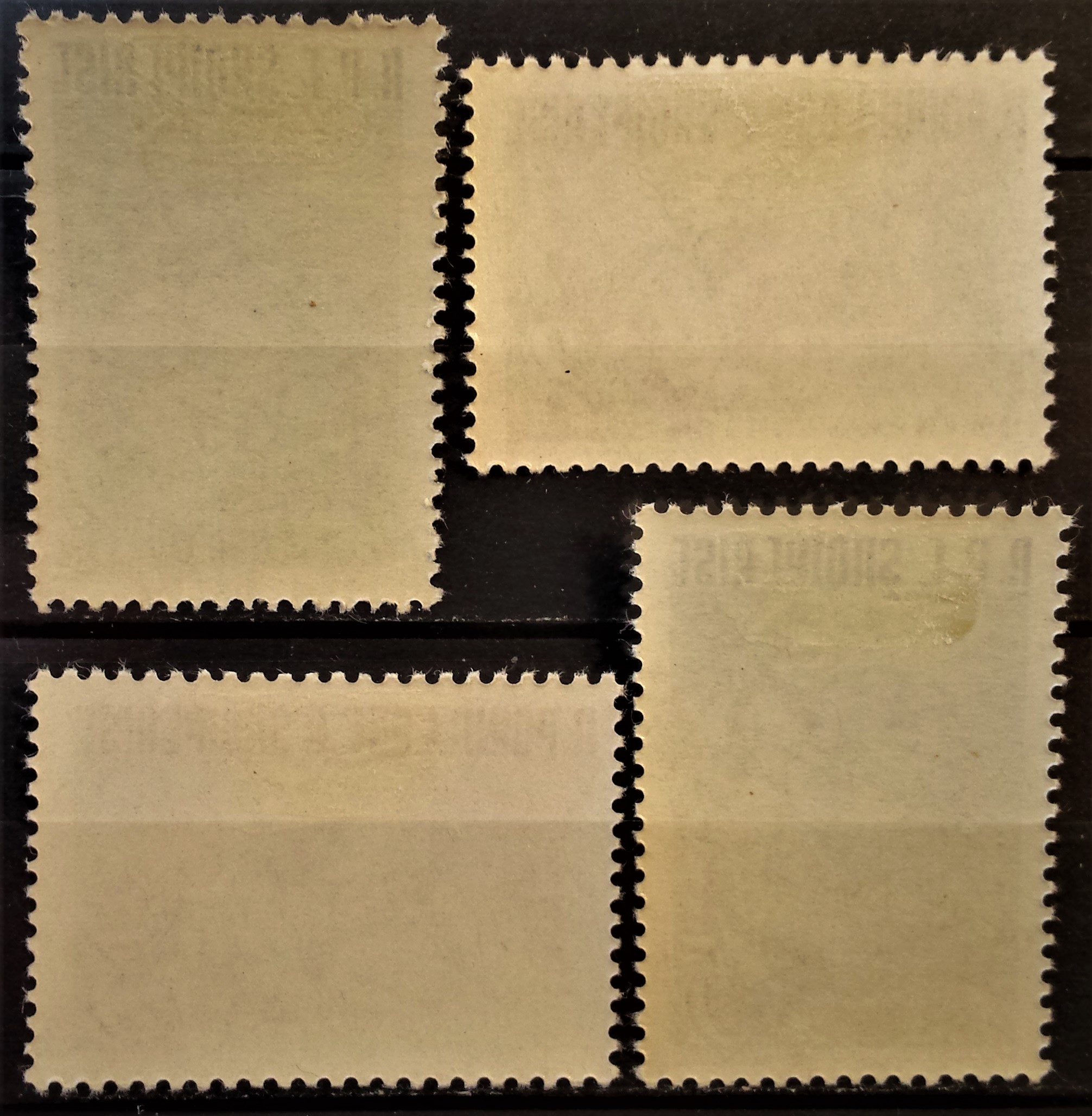 Albanija, pilna serija MiNr 510-513 MH*