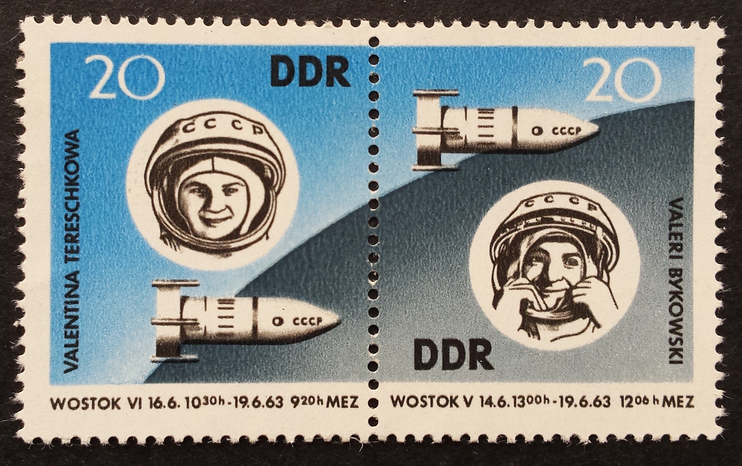 Vokietijos Demokratinė Respublika (VDR), pilna serija, MiNr 970-971 MNH**