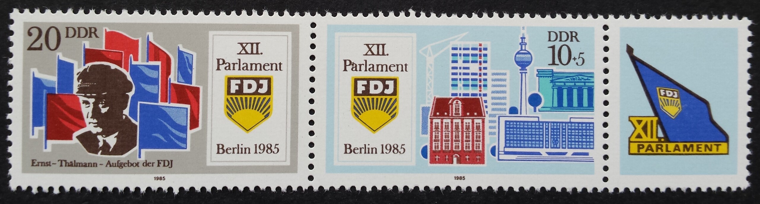 Vokietijos Demokratinė Respublika (VDR), pilna serija, MiNr 2947-2948 MNH**