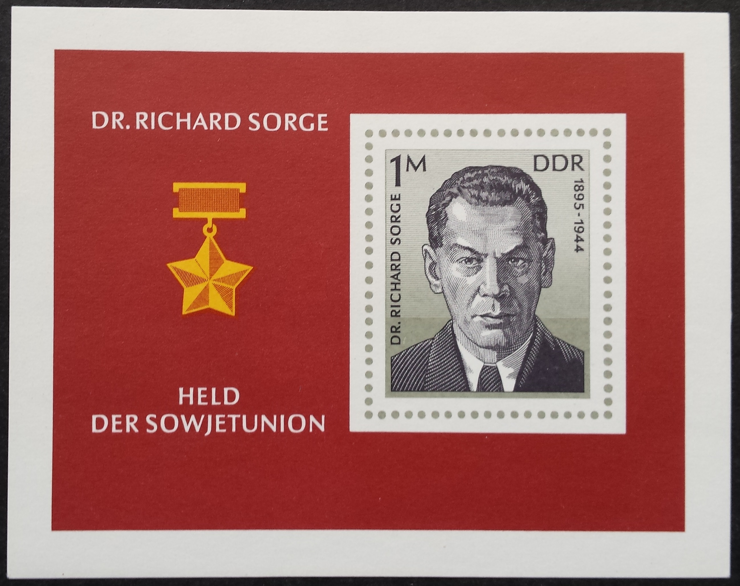 Vokietijos Demokratinė Respublika (VDR), blokas Nr. 44 MiNr 2115 MNH**